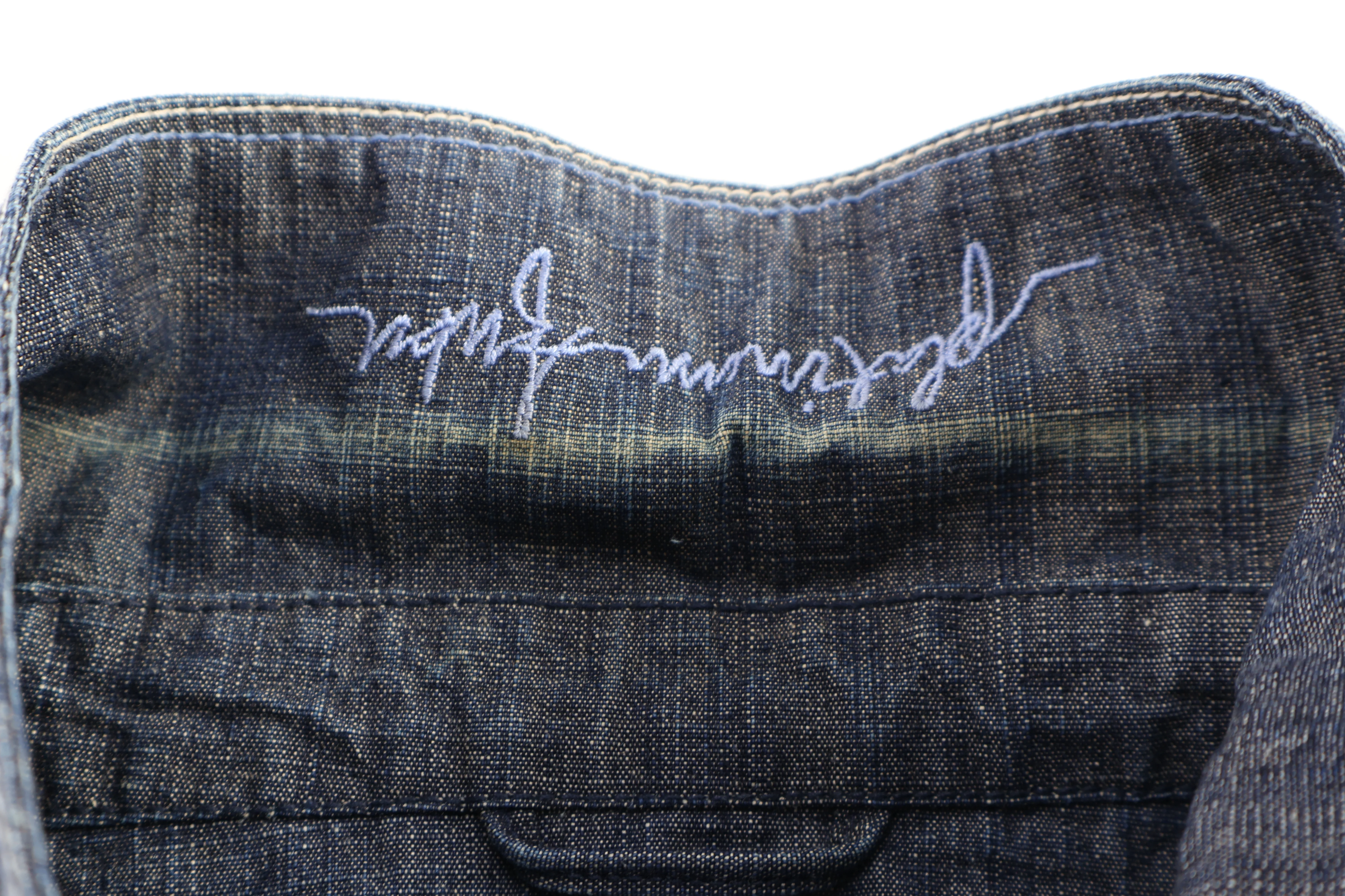 Platinum Fubu Dark Wash Denim Jacket - Image 3