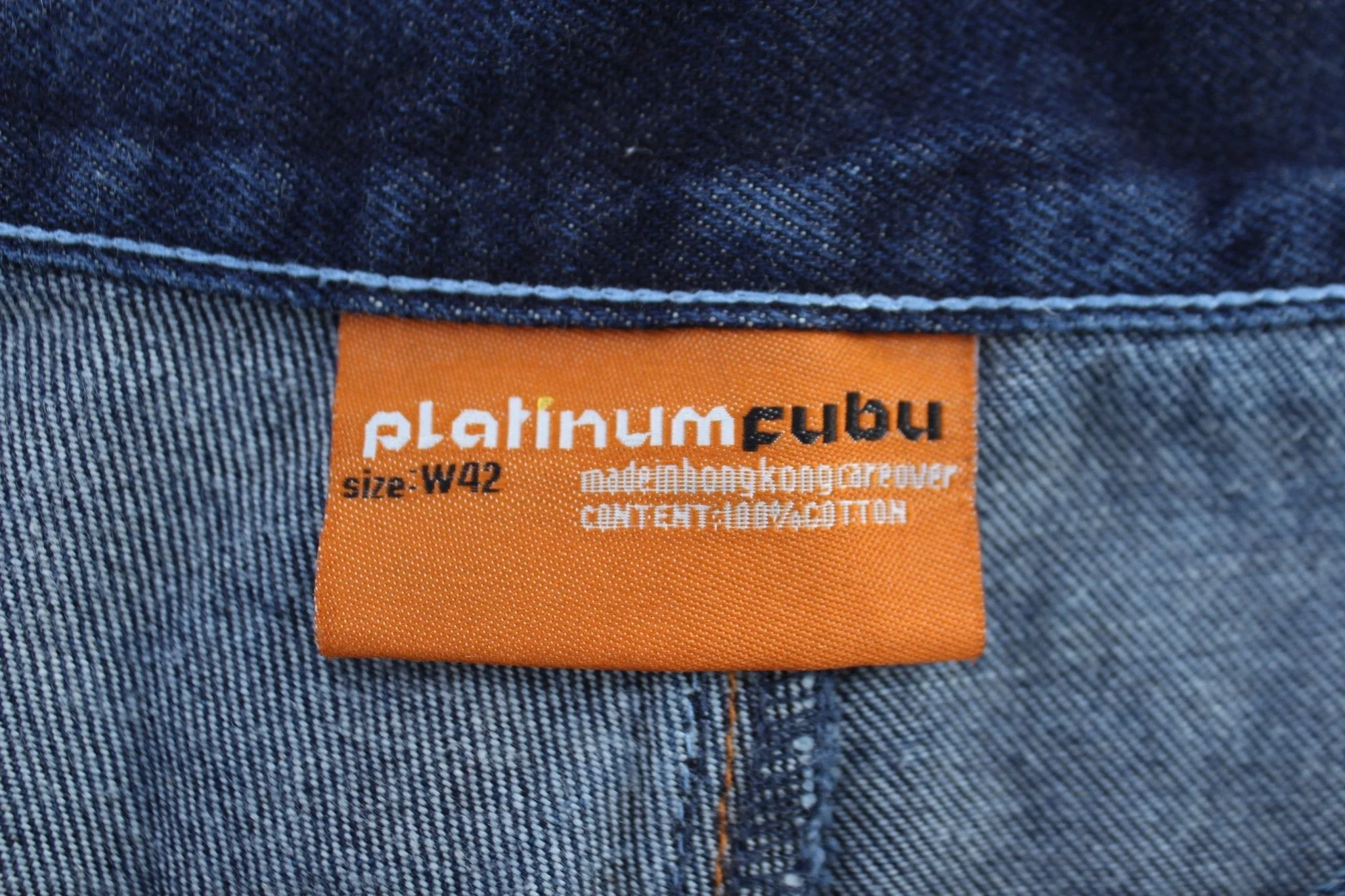 Platinum Fubu Dark Wash Denim Shorts - Image 4