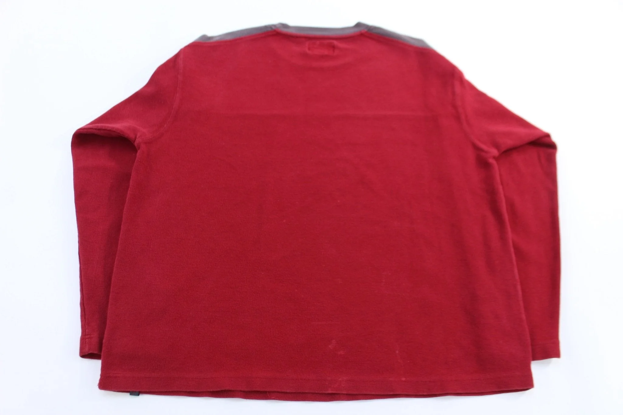 Point Zero Red & Grey LS T-shirt - Image 2