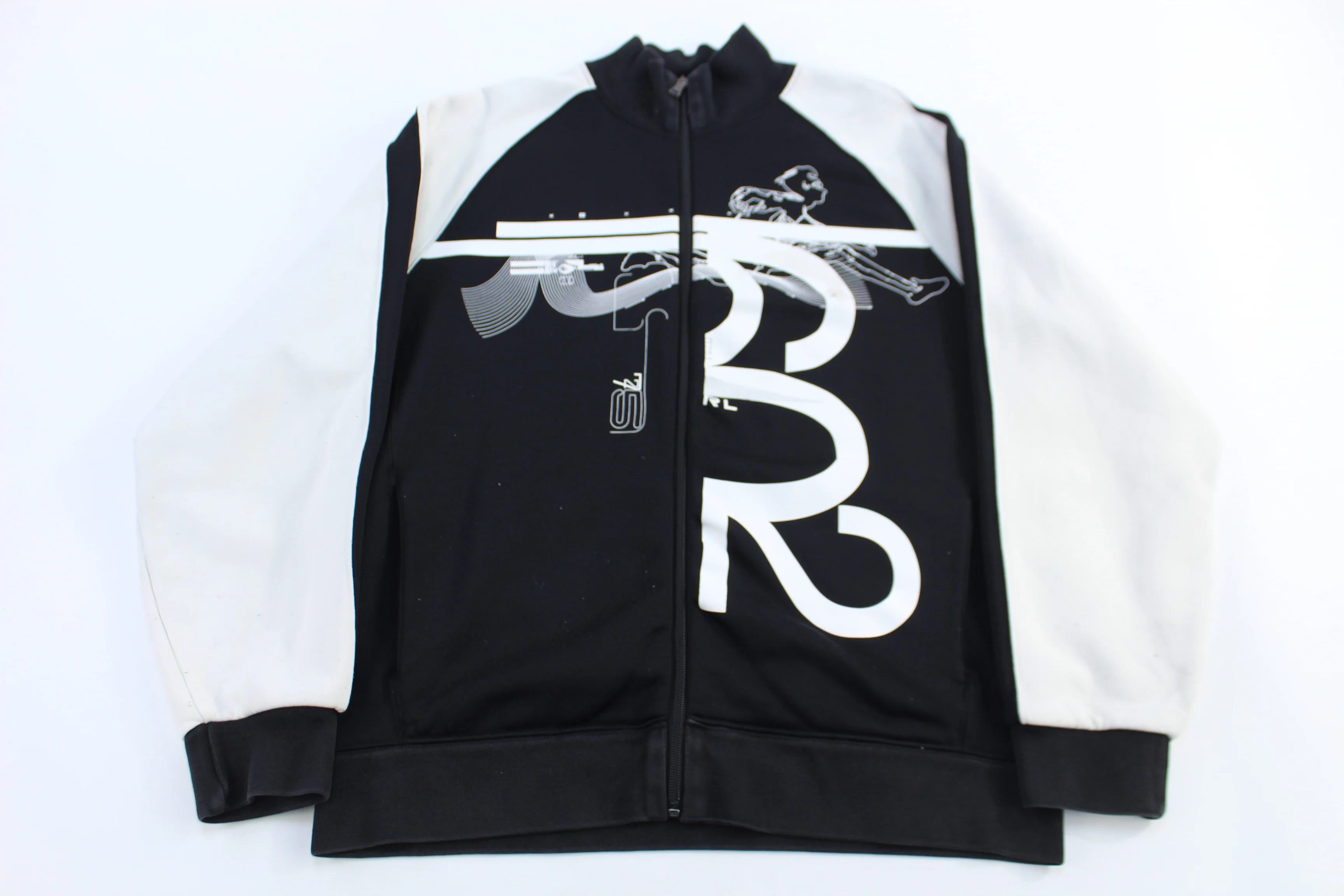 Polo by Ralph Lauren Black & White Track Jacket