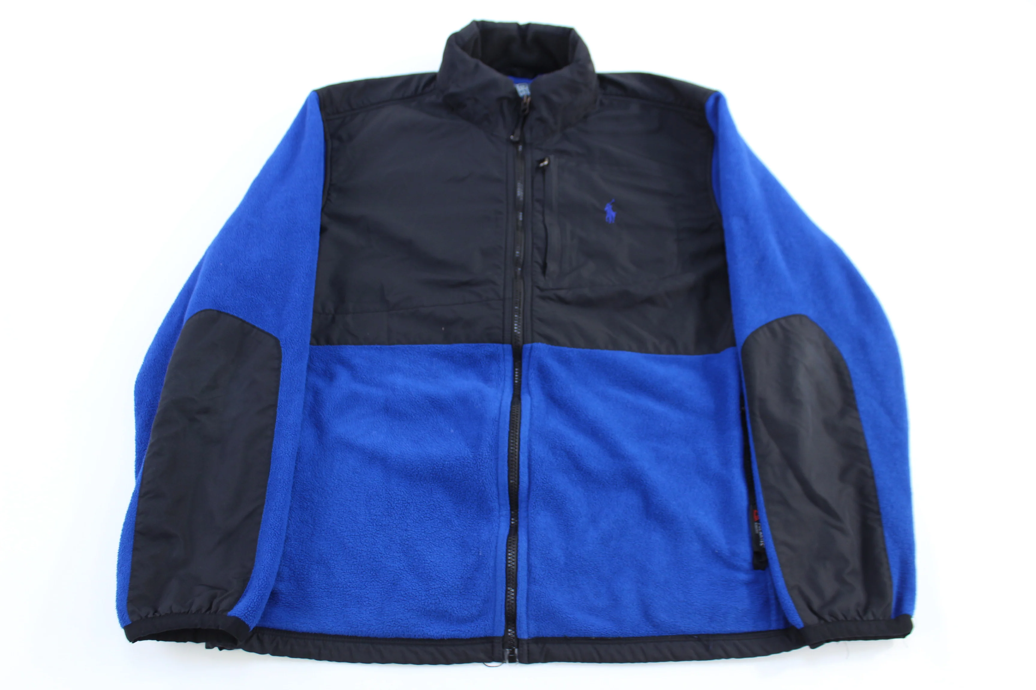 Polo by Ralph Lauren Blue Fleece Full Zip Jacket