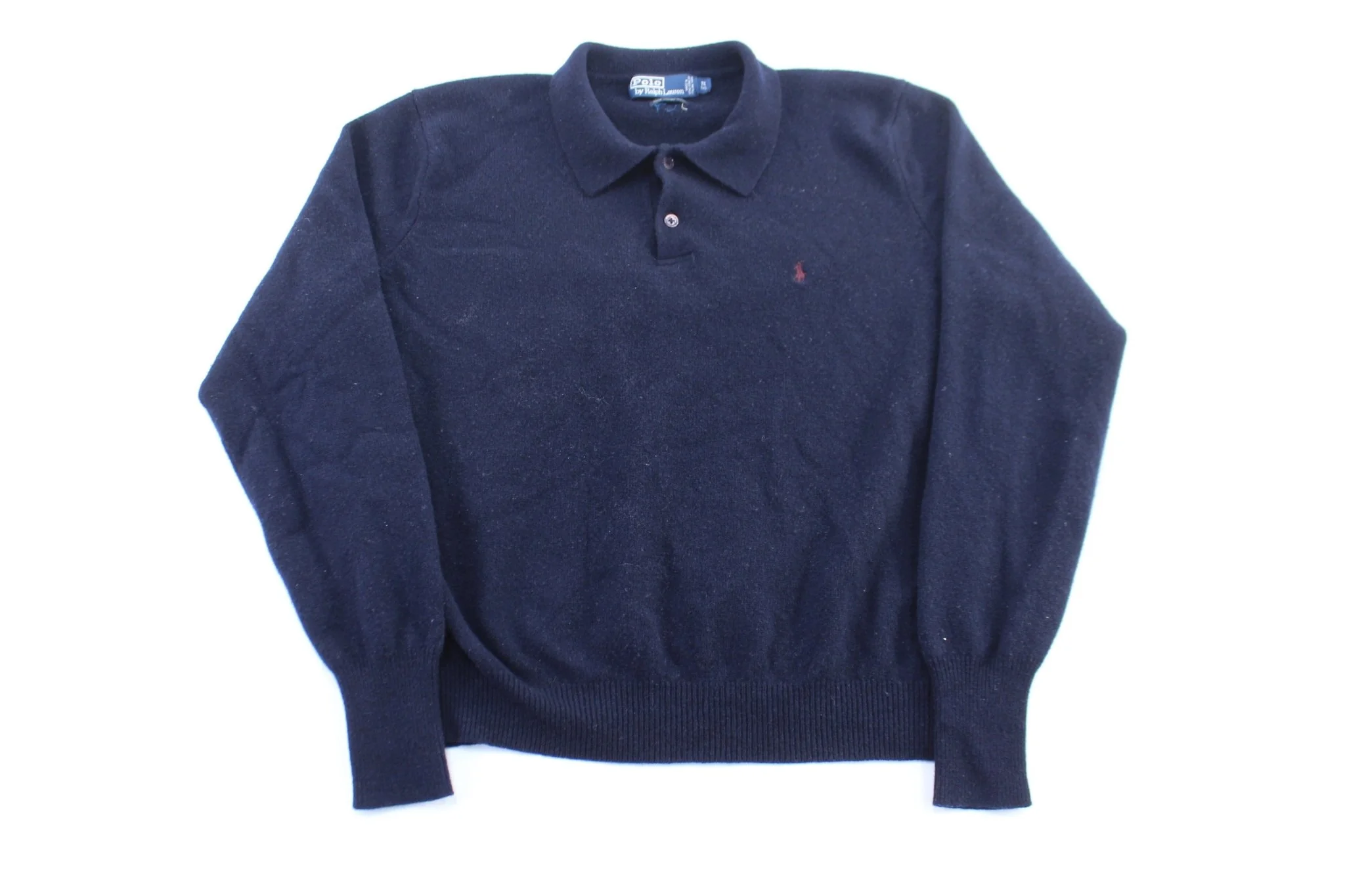 Polo by Ralph Lauren Blue Lambswool Sweater
