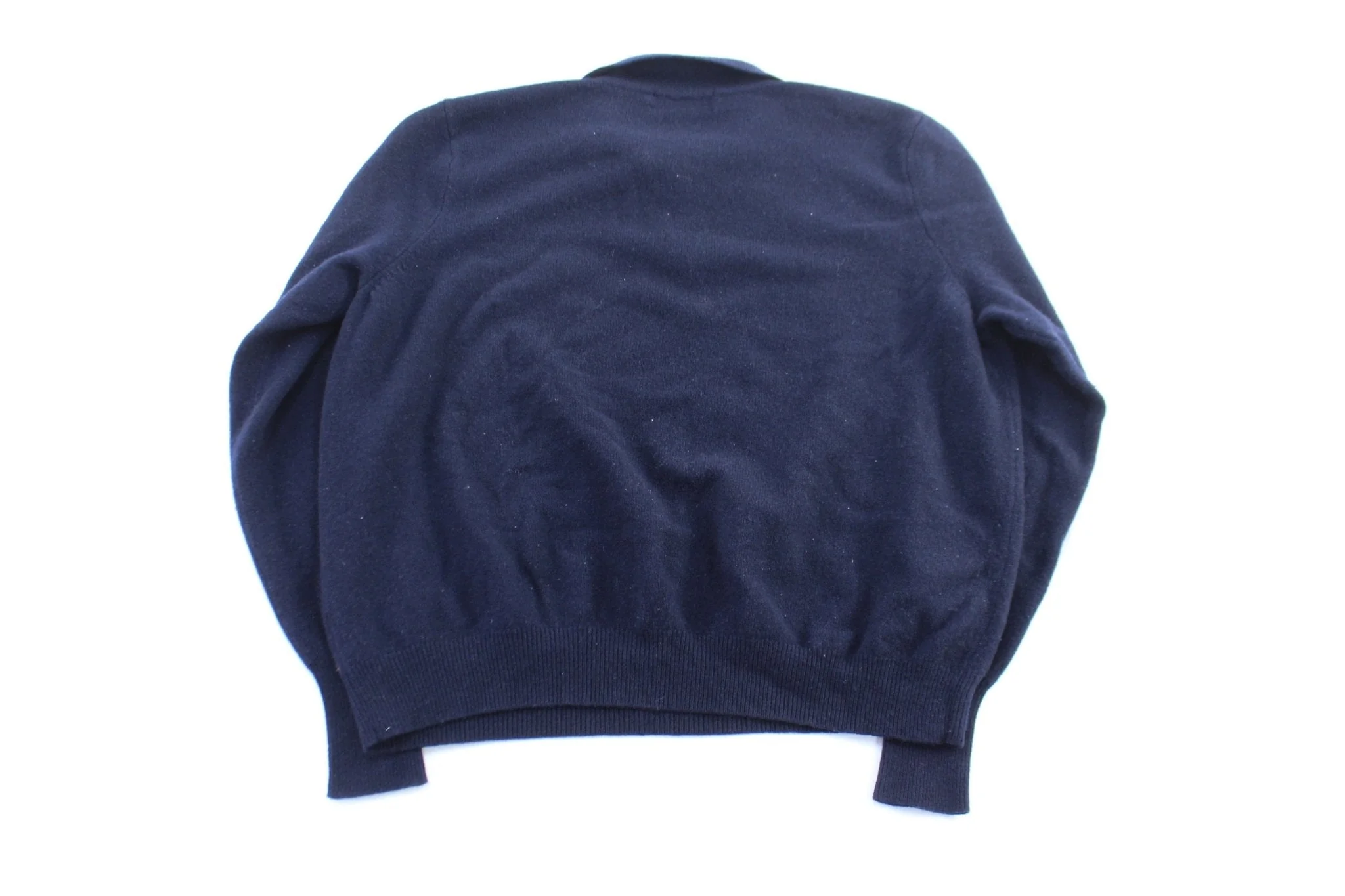 Polo by Ralph Lauren Blue Lambswool Sweater - Image 2
