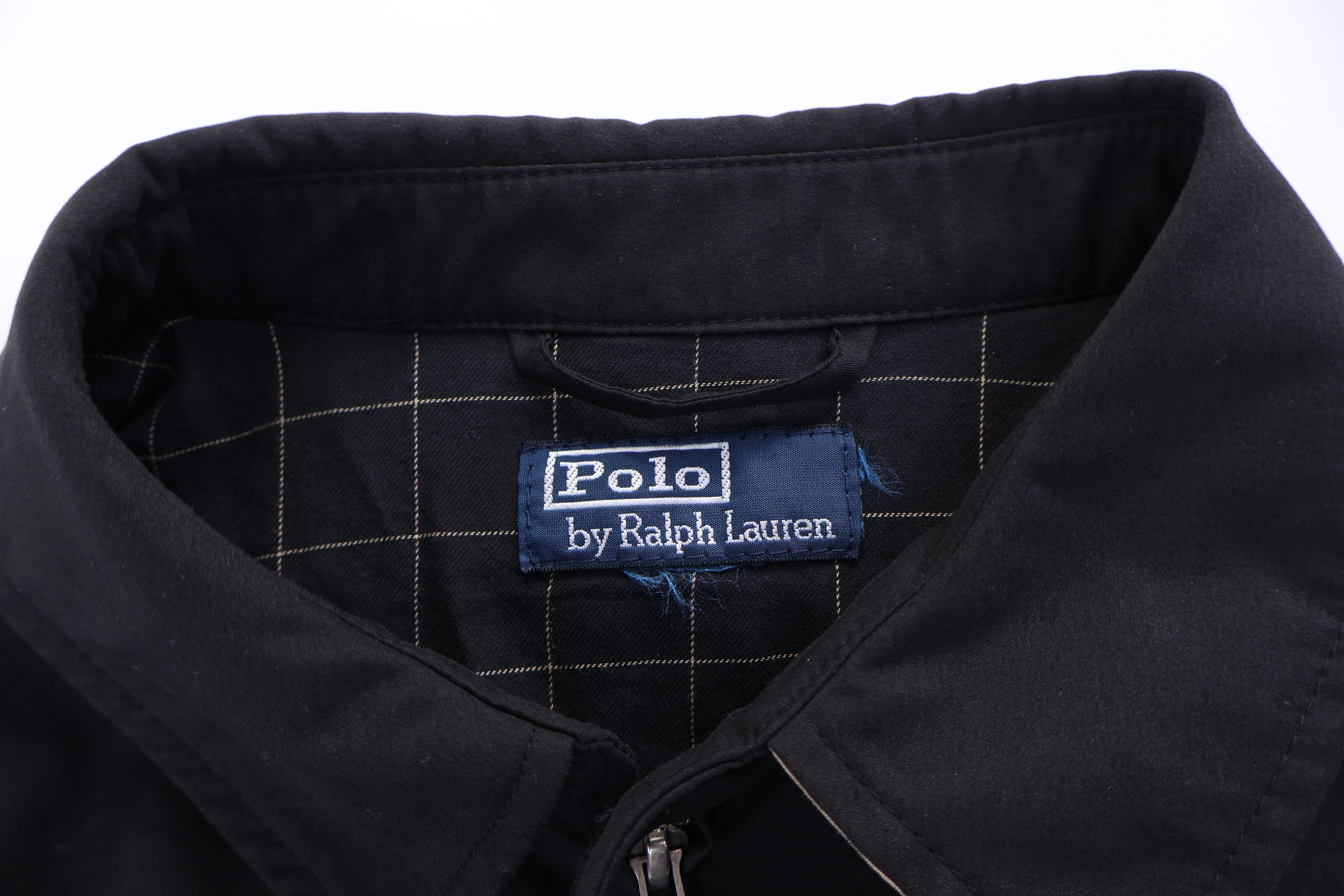 Polo by Ralph Lauren Embroidered Logo Black Full Zip Jacket - Image 3
