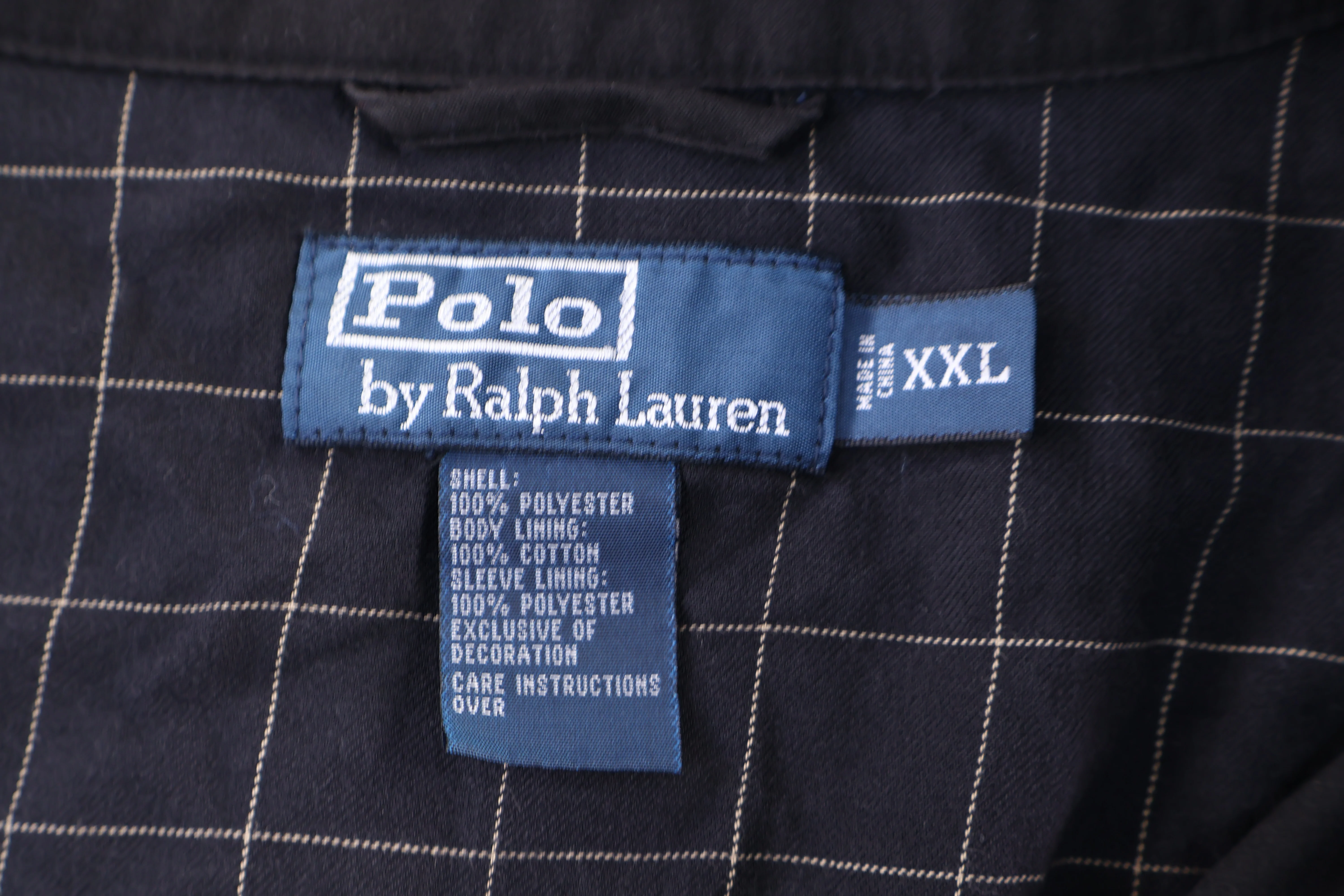 Polo by Ralph Lauren Embroidered Logo Black Full Zip Jacket - Image 4