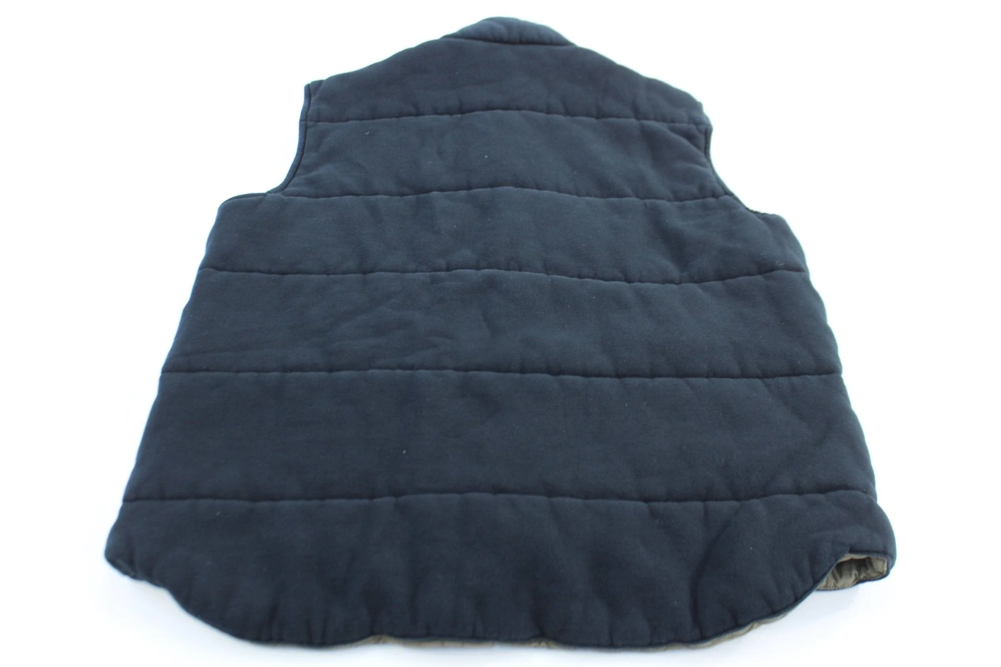 Polo by Ralph Lauren Embroidered Logo Black Puffer Vest - Image 2