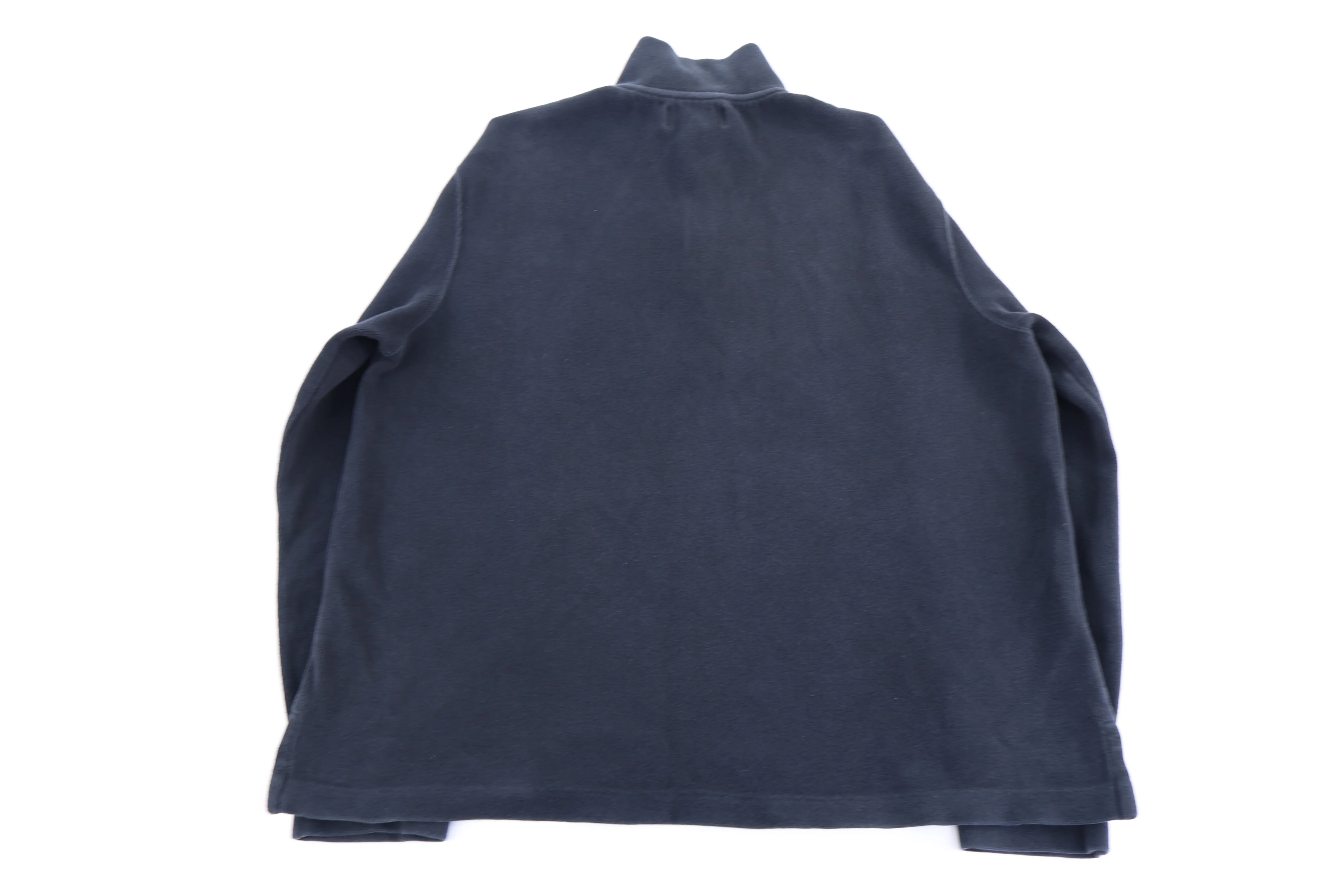 Polo by Ralph Lauren Embroidered Logo Black Quarter Zip Sweater - Image 2