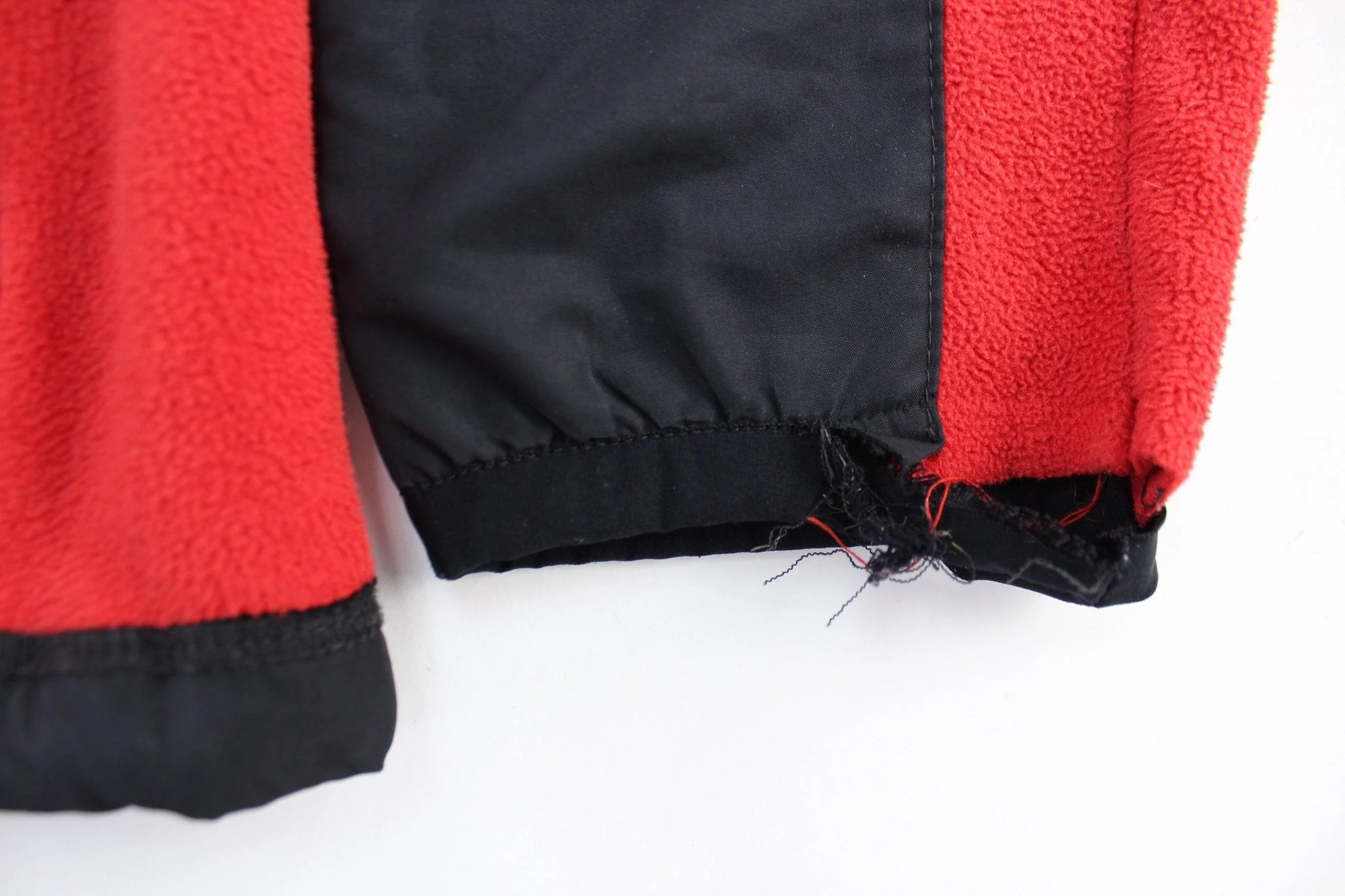 Polo by Ralph Lauren Embroidered Logo Black & Red Zip Up Jacket - Image 3