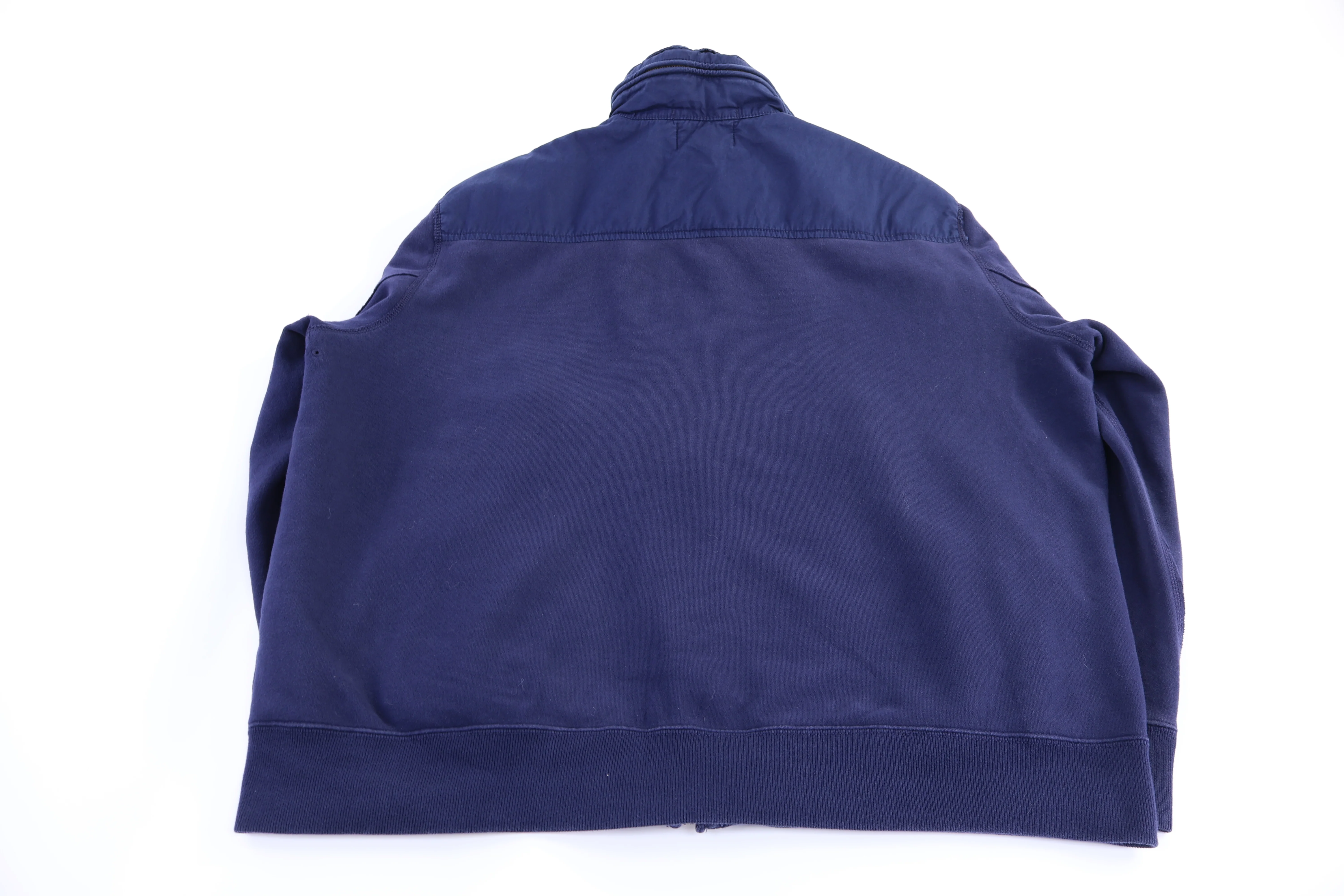 Polo by Ralph Lauren Embroidered Logo Blue Full Zip Jacket - Image 3