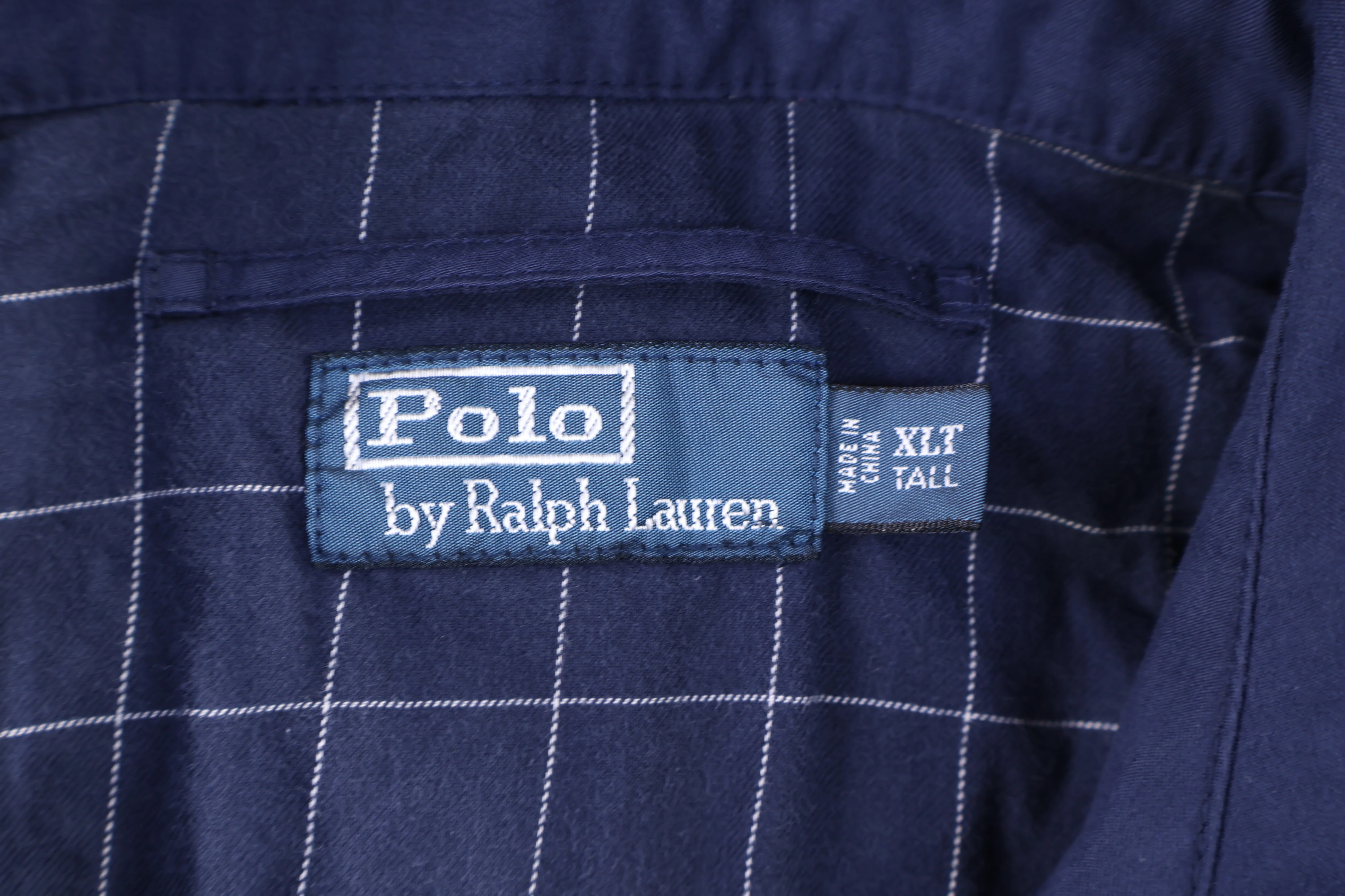 Polo by Ralph Lauren Embroidered Logo Blue Full Zip Jacket - Image 3
