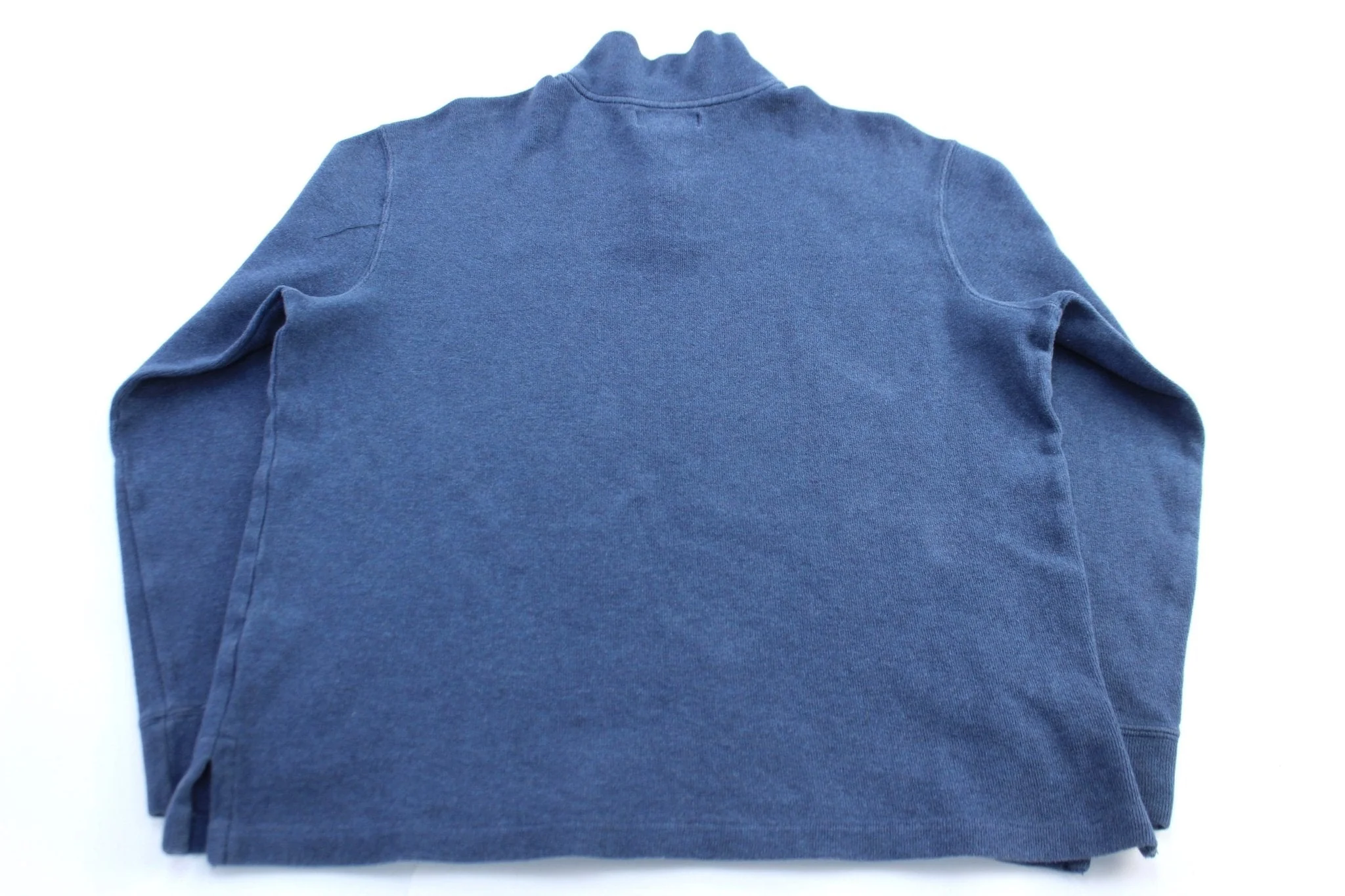 Polo by Ralph Lauren Embroidered Logo Blue Pullover Sweater - Image 2