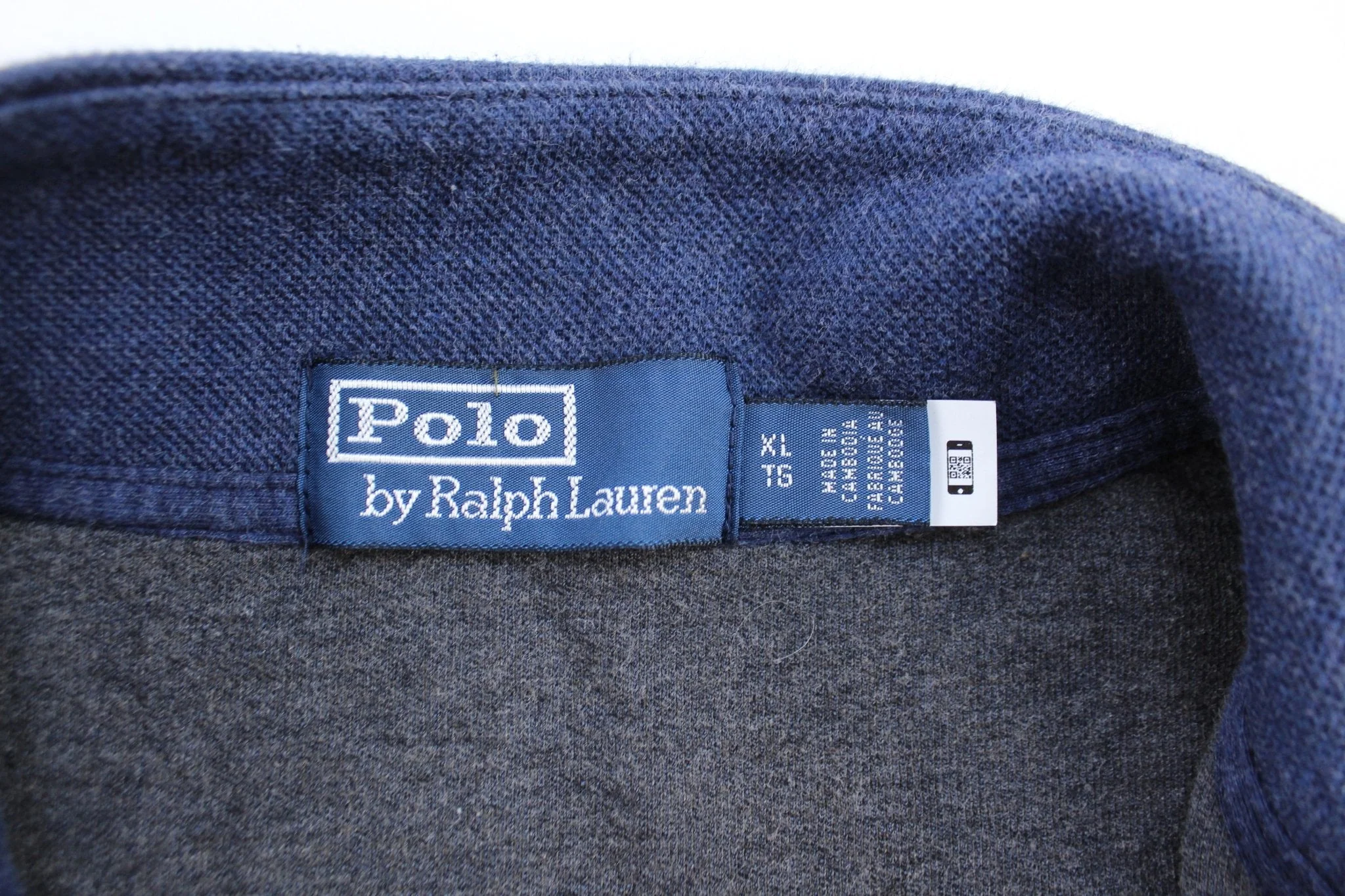 Polo by Ralph Lauren Embroidered Logo Blue Pullover Sweater - Image 3