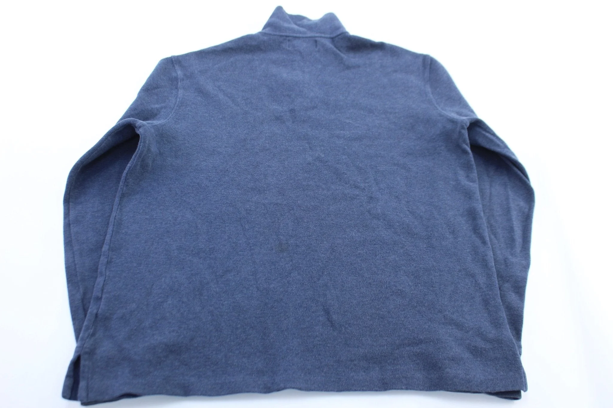 Polo by Ralph Lauren Embroidered Logo Blue Pullover Sweater - Image 2