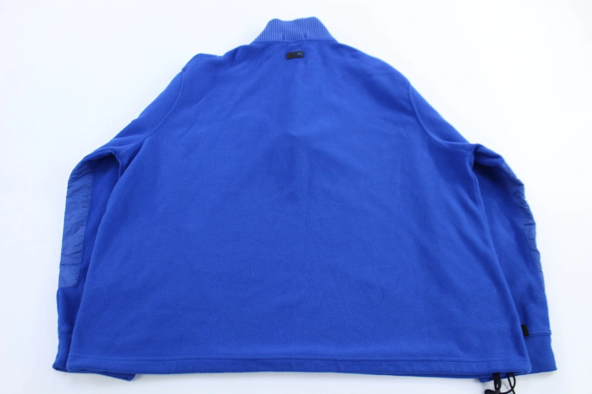Polo by Ralph Lauren Embroidered Logo Blue Quarter Zip Sweater - Image 2