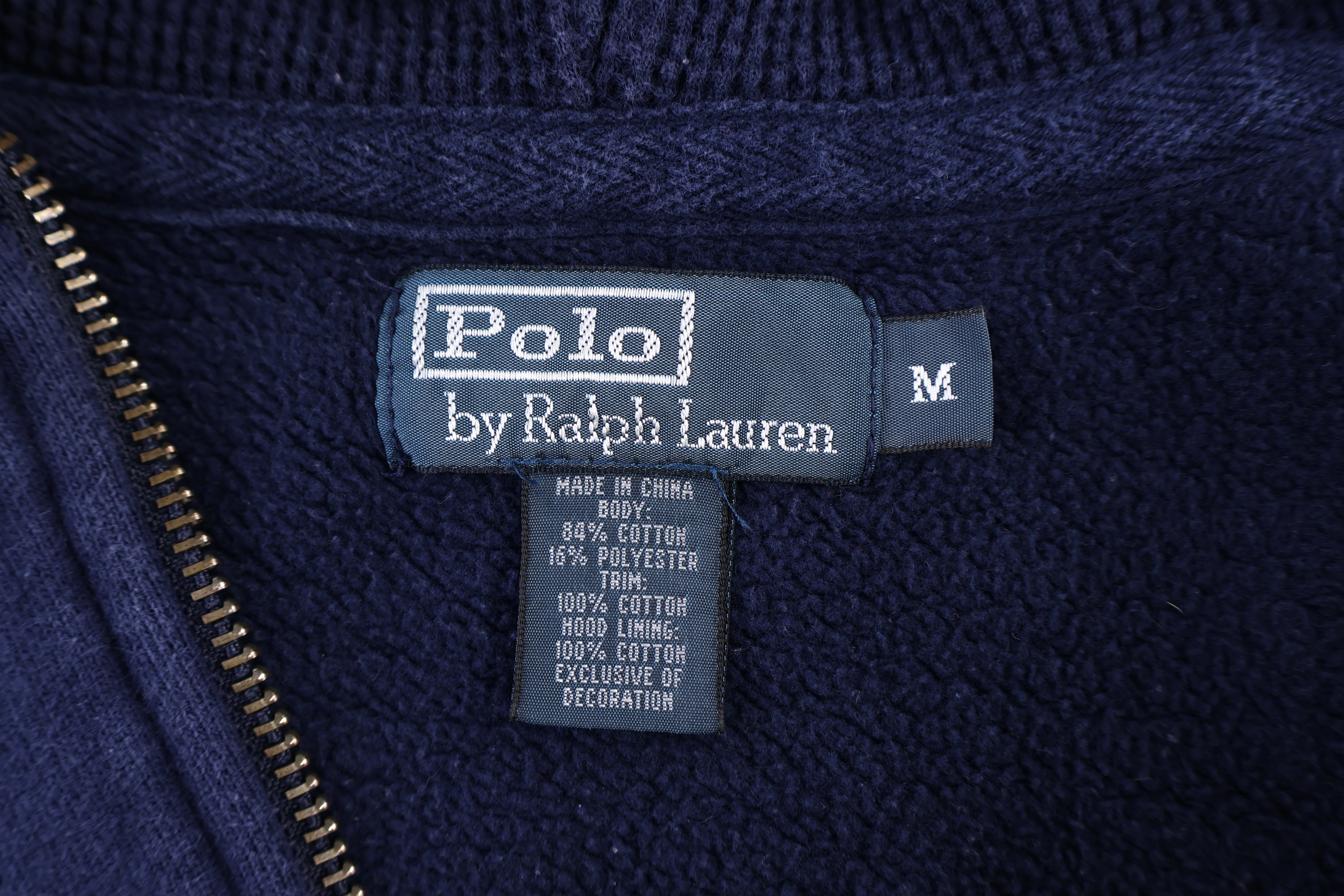 Polo by Ralph Lauren Embroidered Logo Full Zip Jacket - Image 3