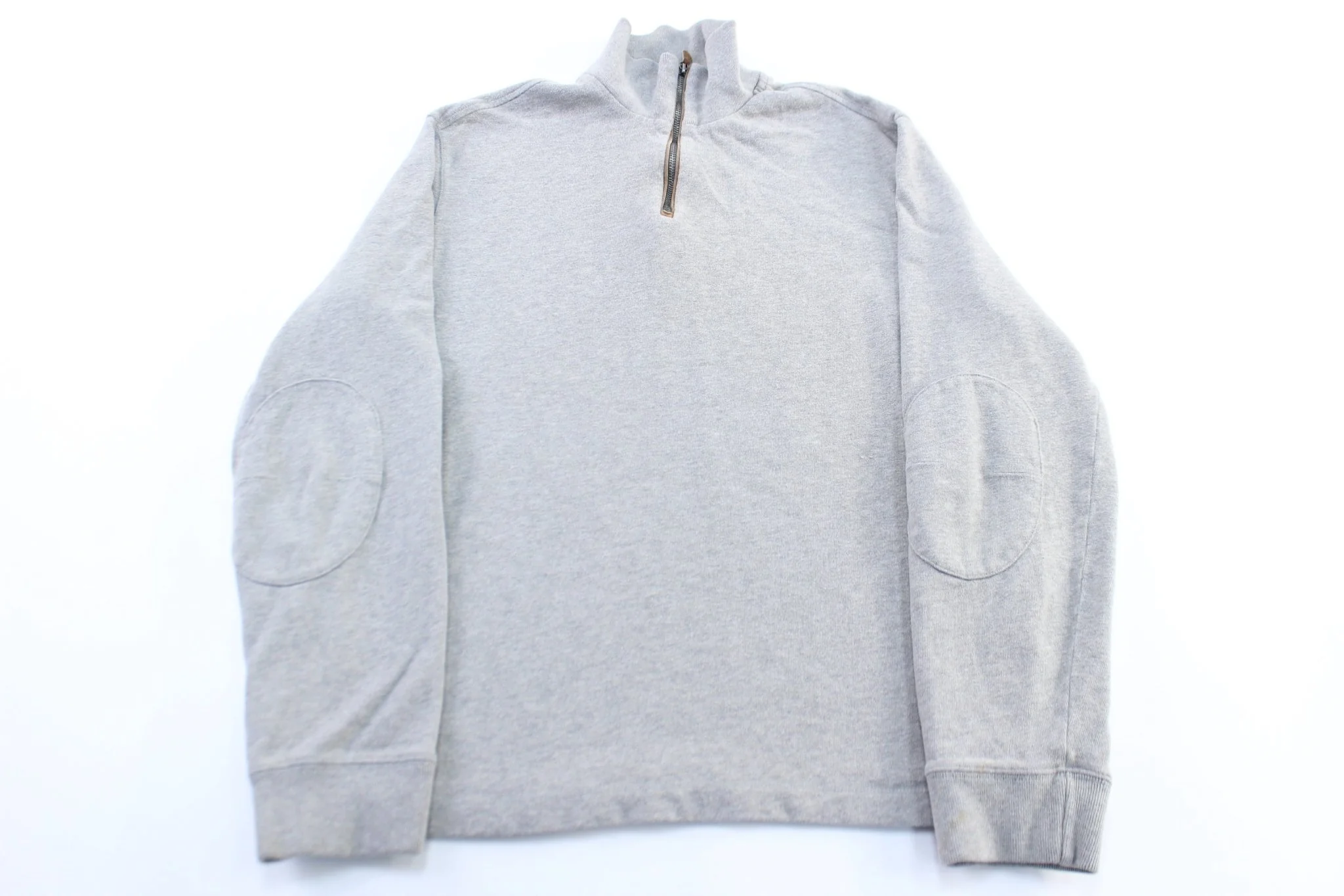 Polo by Ralph Lauren Embroidered Logo Grey Pullover Sweater
