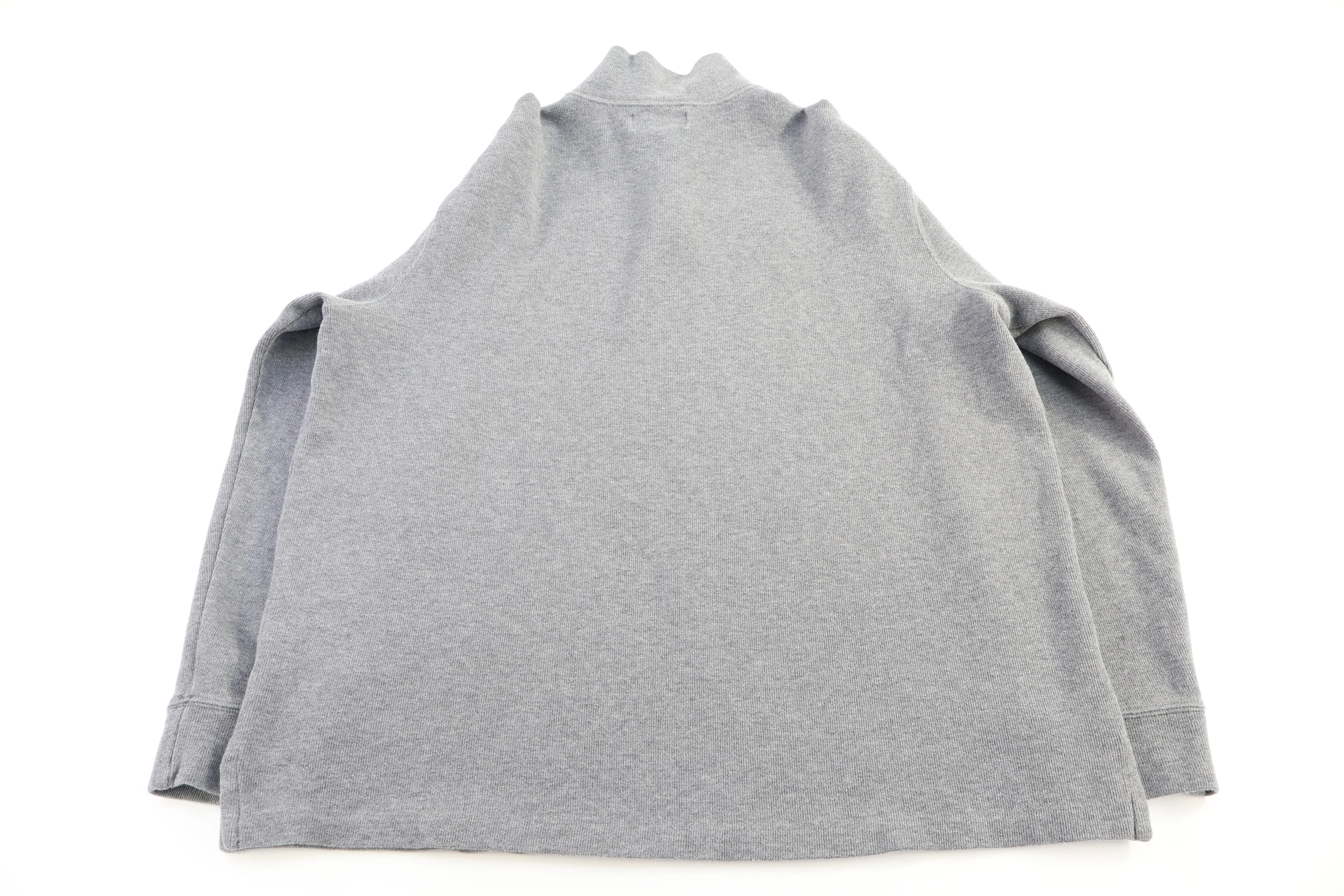 Polo by Ralph Lauren Embroidered Logo Grey Quarter Zip Sweater - Image 2
