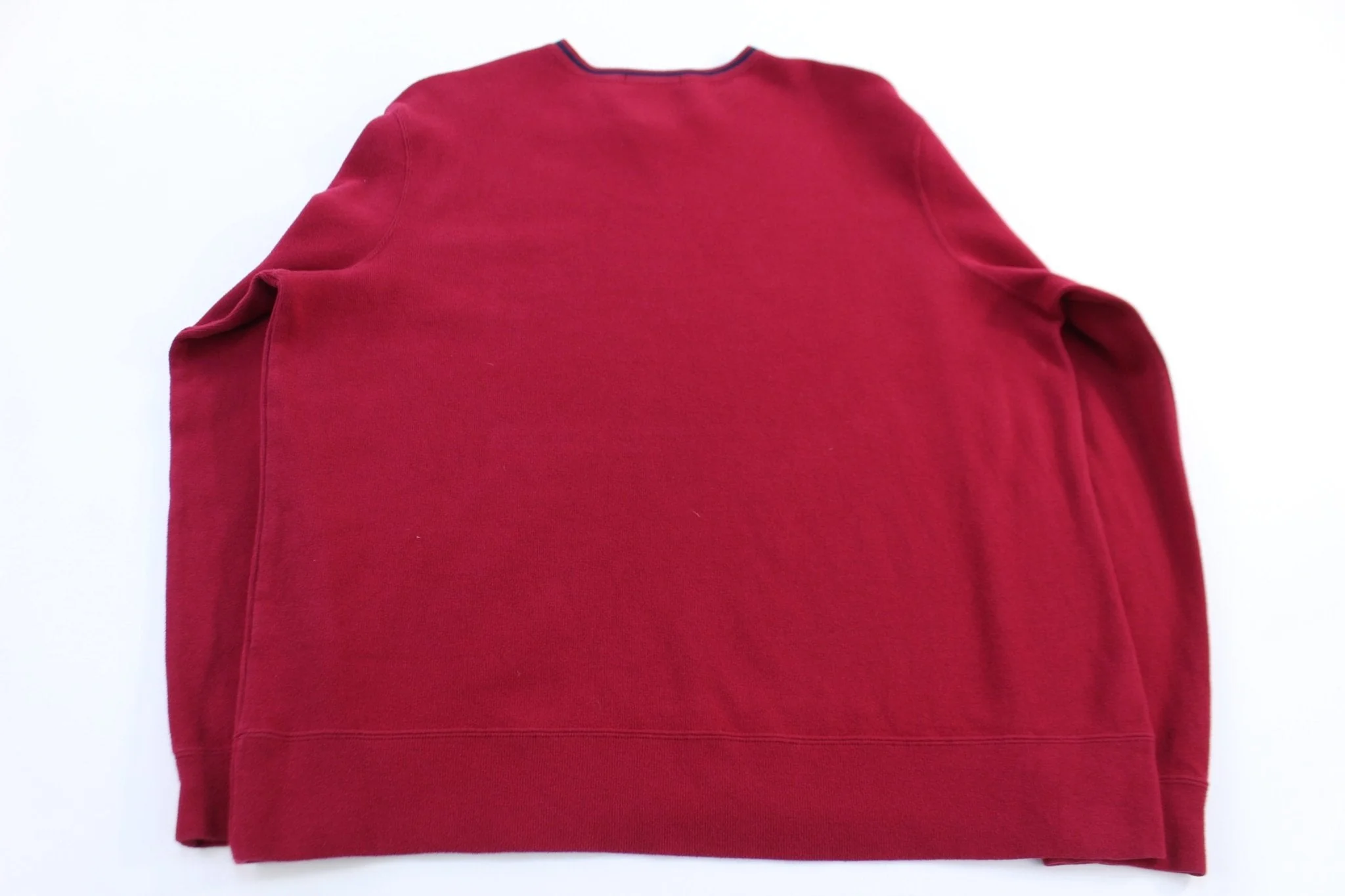 Polo by Ralph Lauren Embroidered Logo Maroon Sweater - Image 2