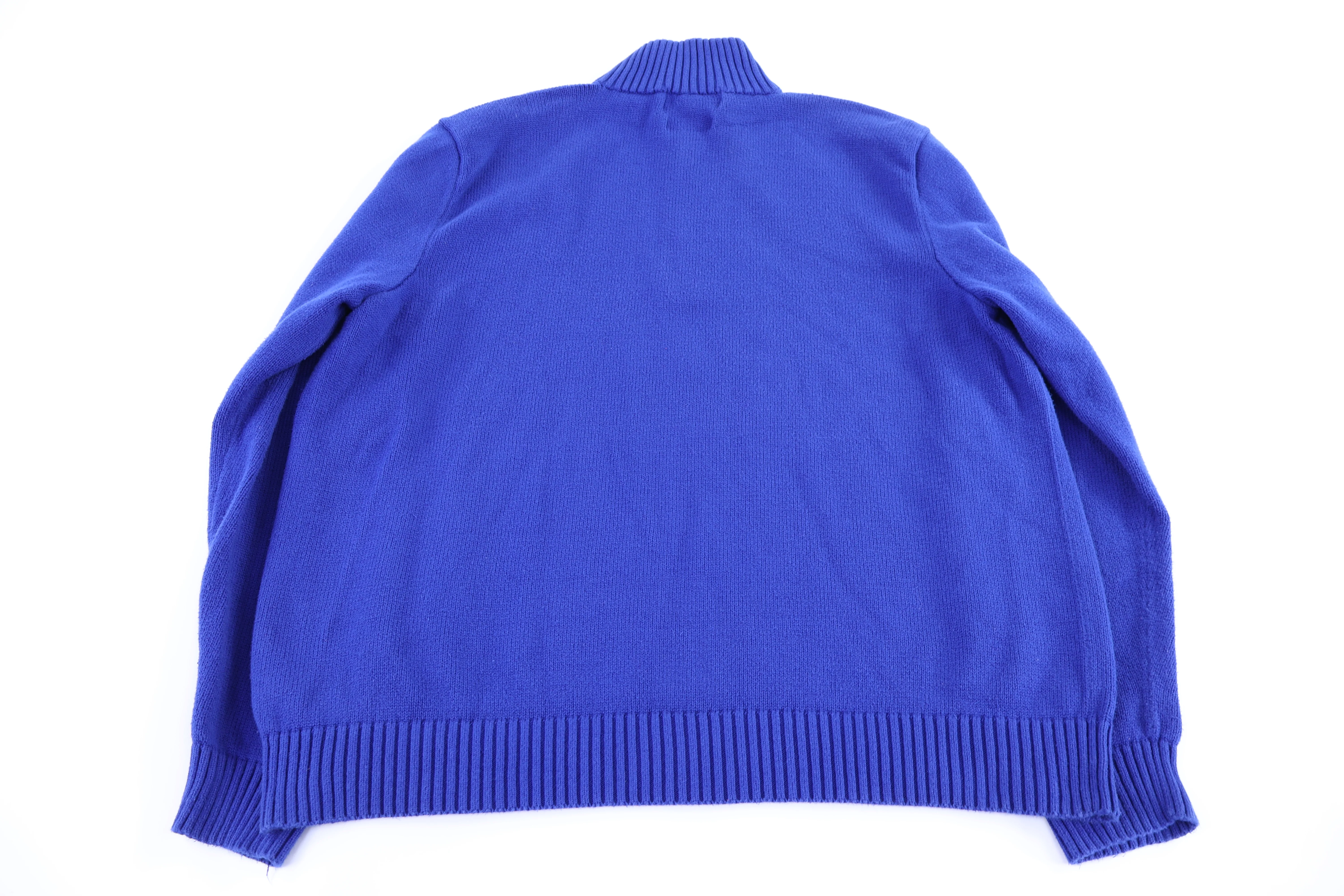Polo by Ralph Lauren Embroidered Logo Quarter Zip Sweater - Image 2