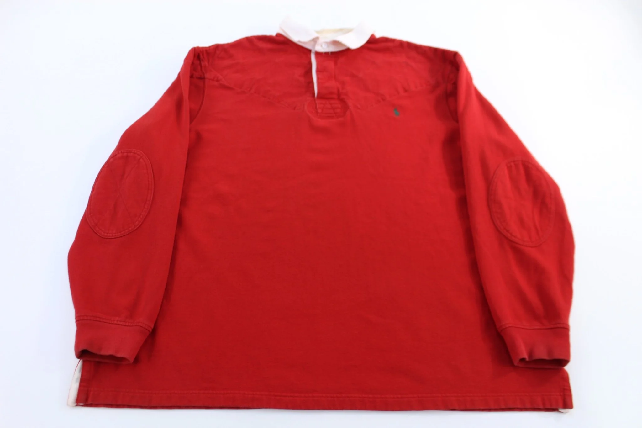 Polo by Ralph Lauren Embroidered Logo Red LS Button Up