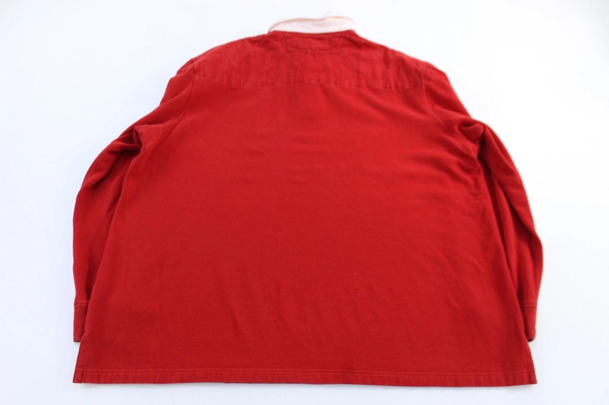 Polo by Ralph Lauren Embroidered Logo Red LS Button Up - Image 2