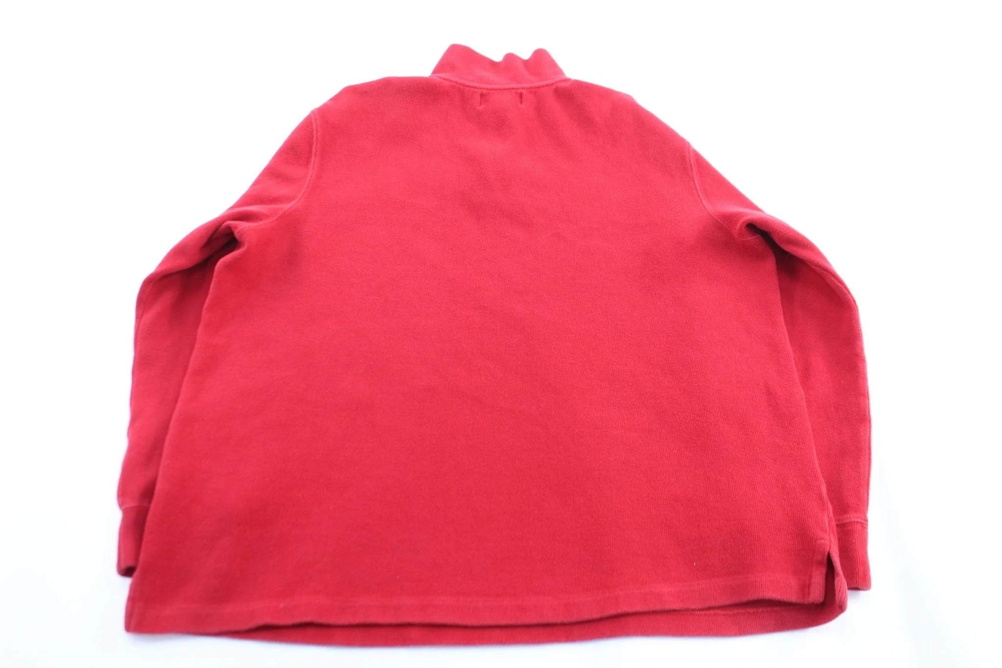 Polo by Ralph Lauren Embroidered Logo Red Pullover Sweater - Image 2