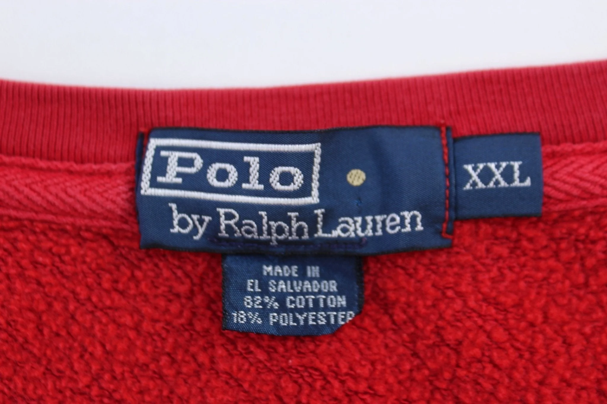 Polo by Ralph Lauren Embroidered Logo Red Pullover Sweater - Image 4
