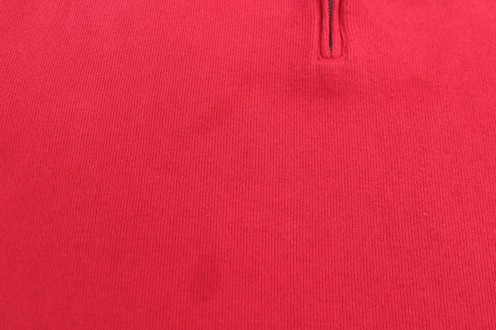 Polo by Ralph Lauren Embroidered Logo Red Quarter Zip Sweater - Image 3