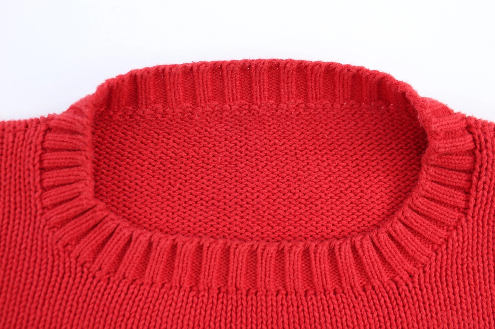 Polo by Ralph Lauren Embroidered Logo Red Sweater - Image 3