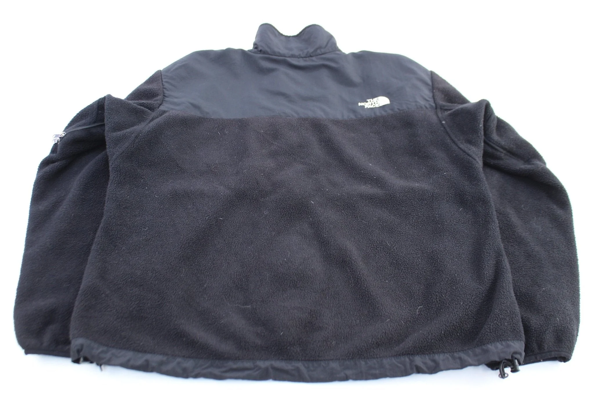 The North Face Embroidered Logo Black Denali Fleece Jacket - Image 2