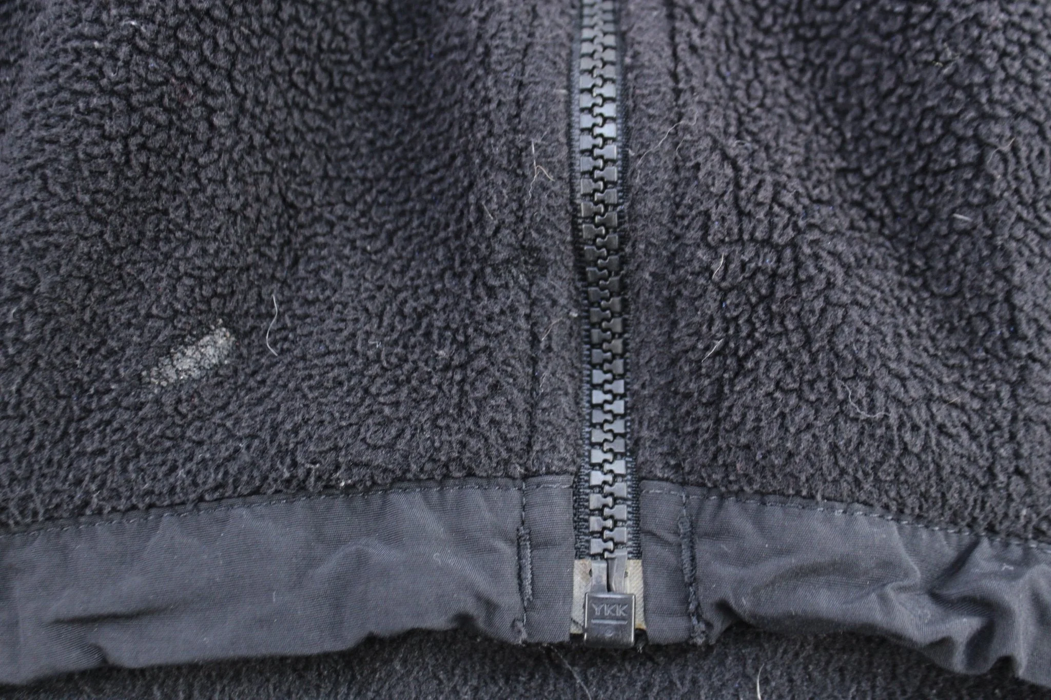 The North Face Embroidered Logo Black Denali Fleece Jacket - Image 3