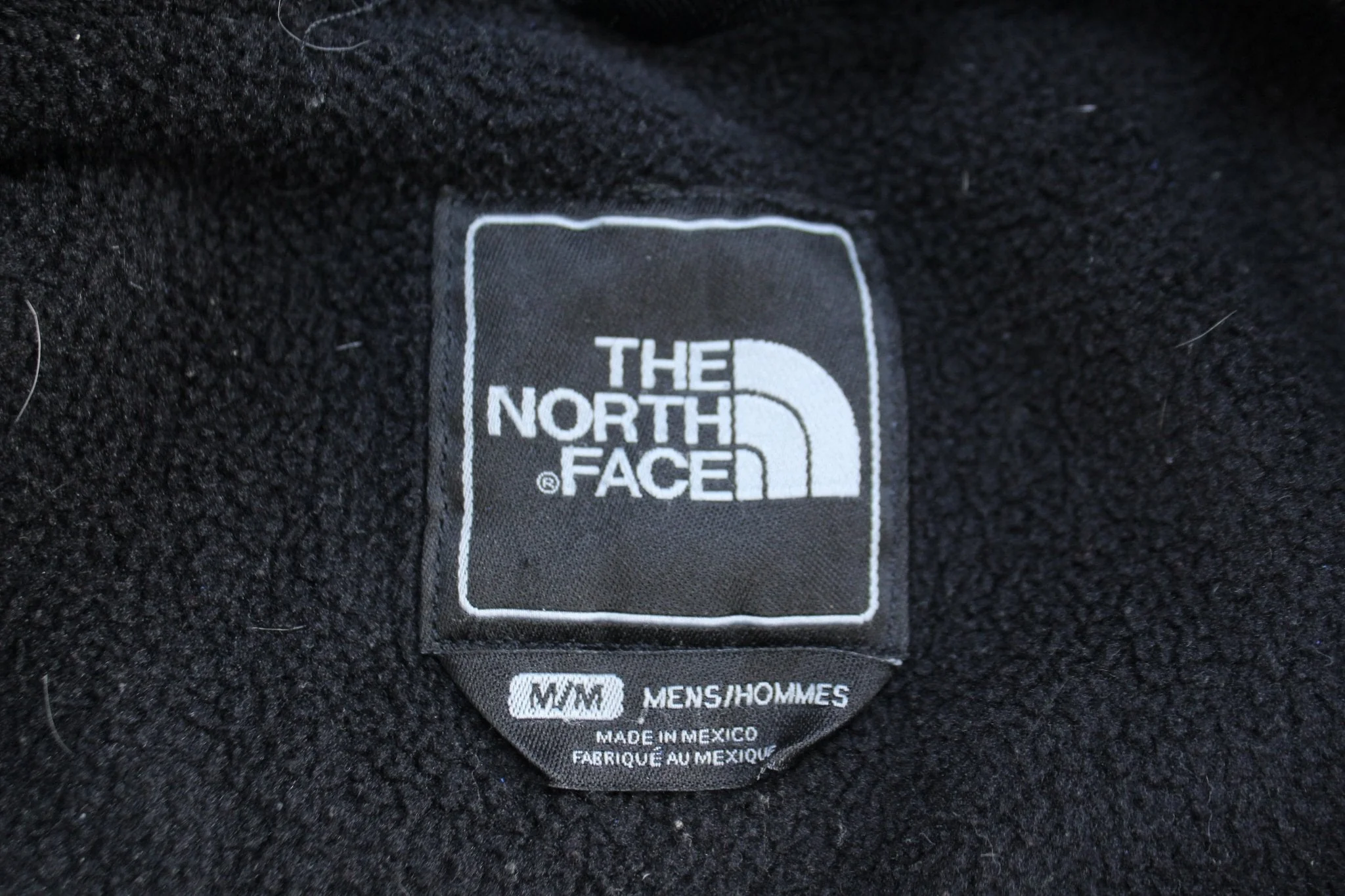 The North Face Embroidered Logo Black Denali Fleece Jacket - Image 4