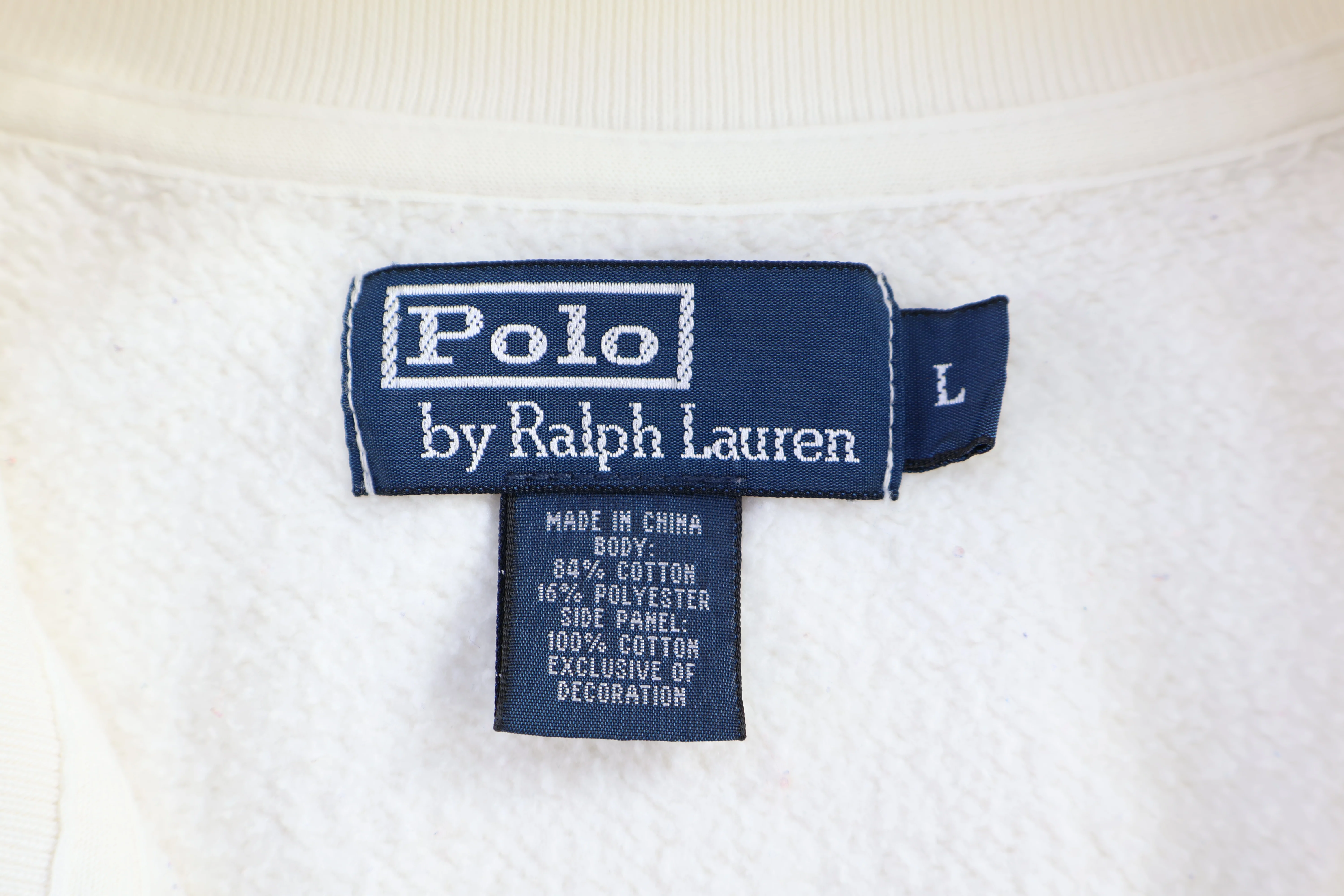 Polo by Ralph Lauren Purple & White Track Jacket - Image 4