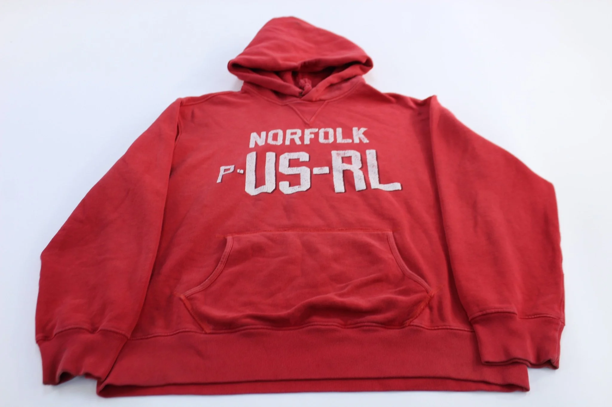 Polo by Ralph Lauren Red Norfolk Pullover Hoodie