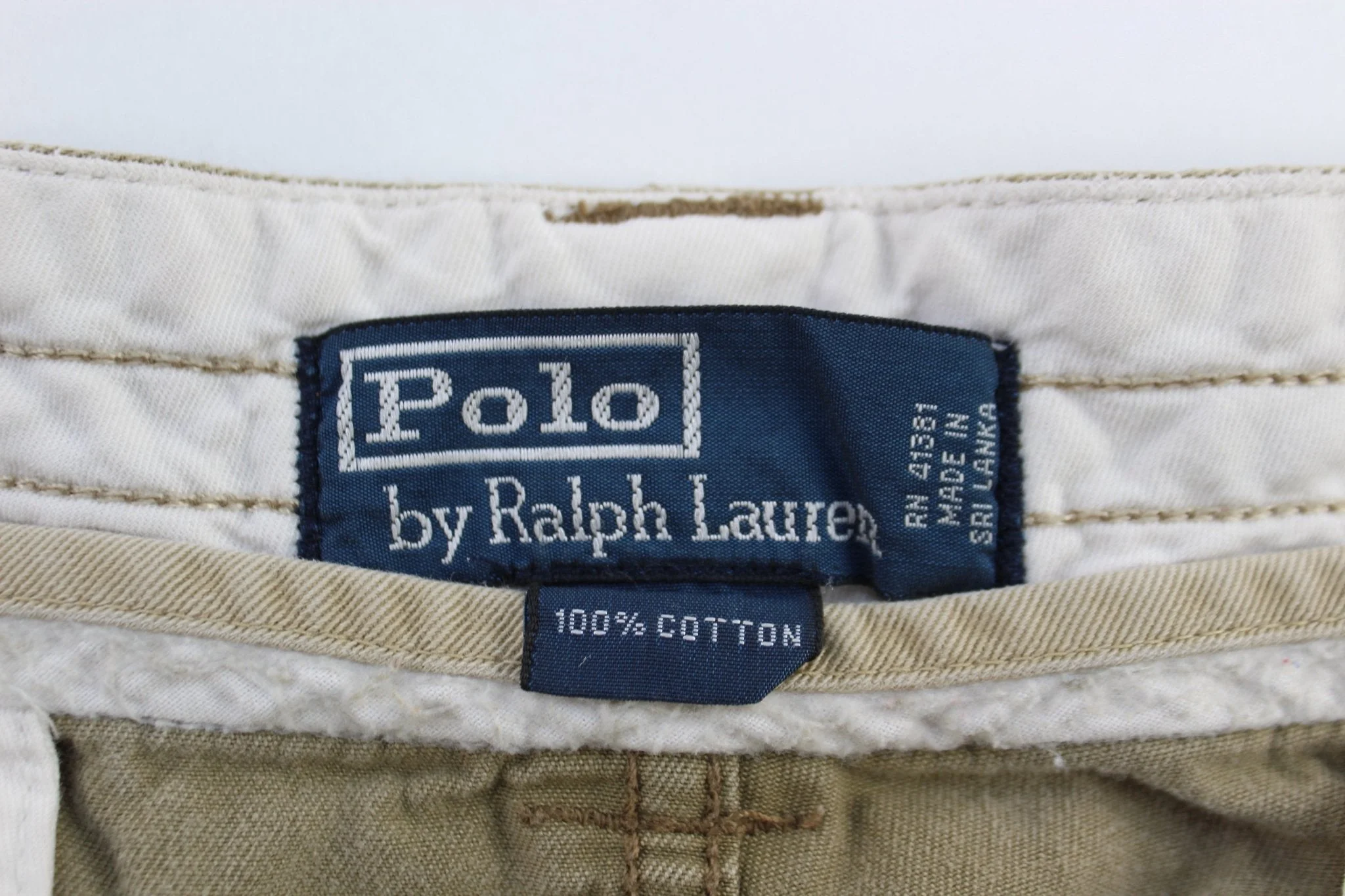 Polo by Ralph Lauren Tan Cargo Shorts - Image 3