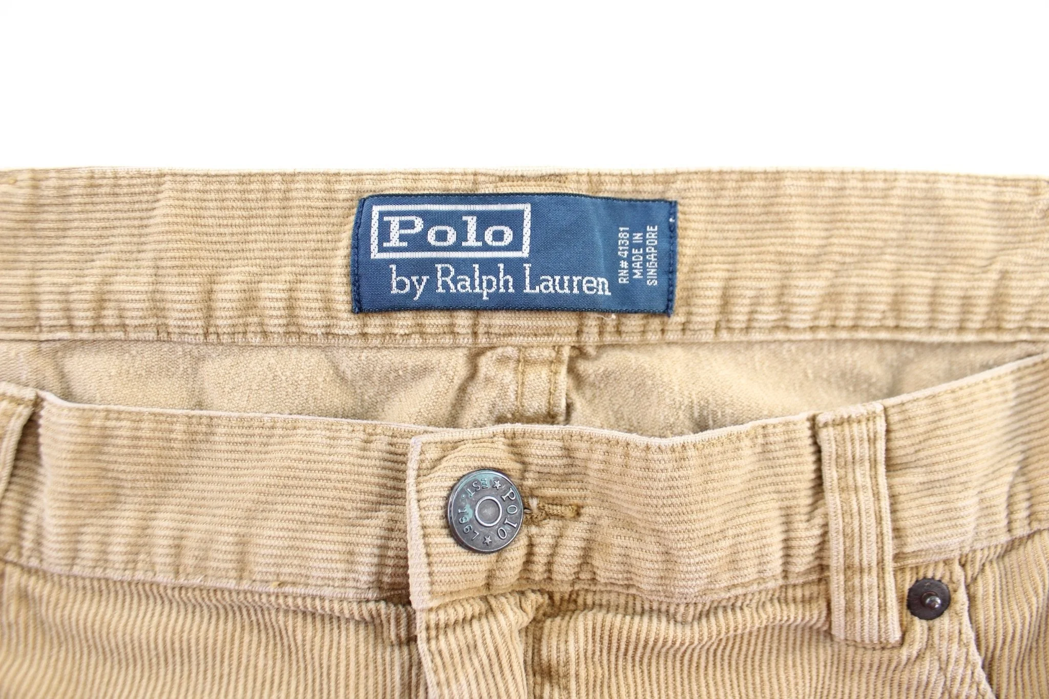 Polo by Ralph Lauren Tan Corduroy Pants - Image 3