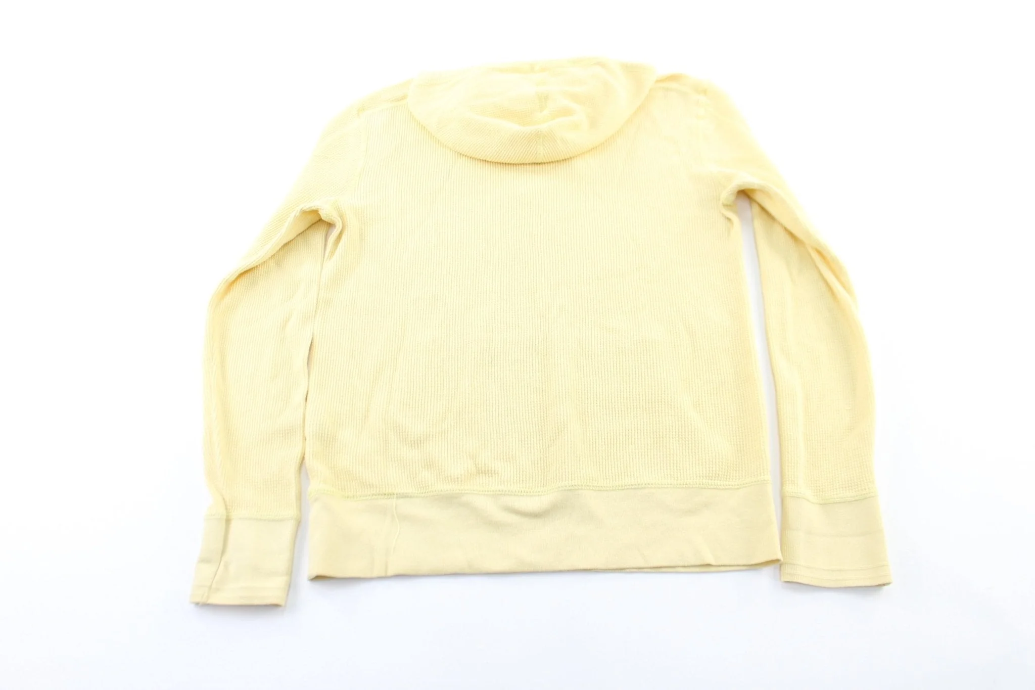 Polo by Ralph Lauren Yellow Waffle Knit Pullover - Image 2