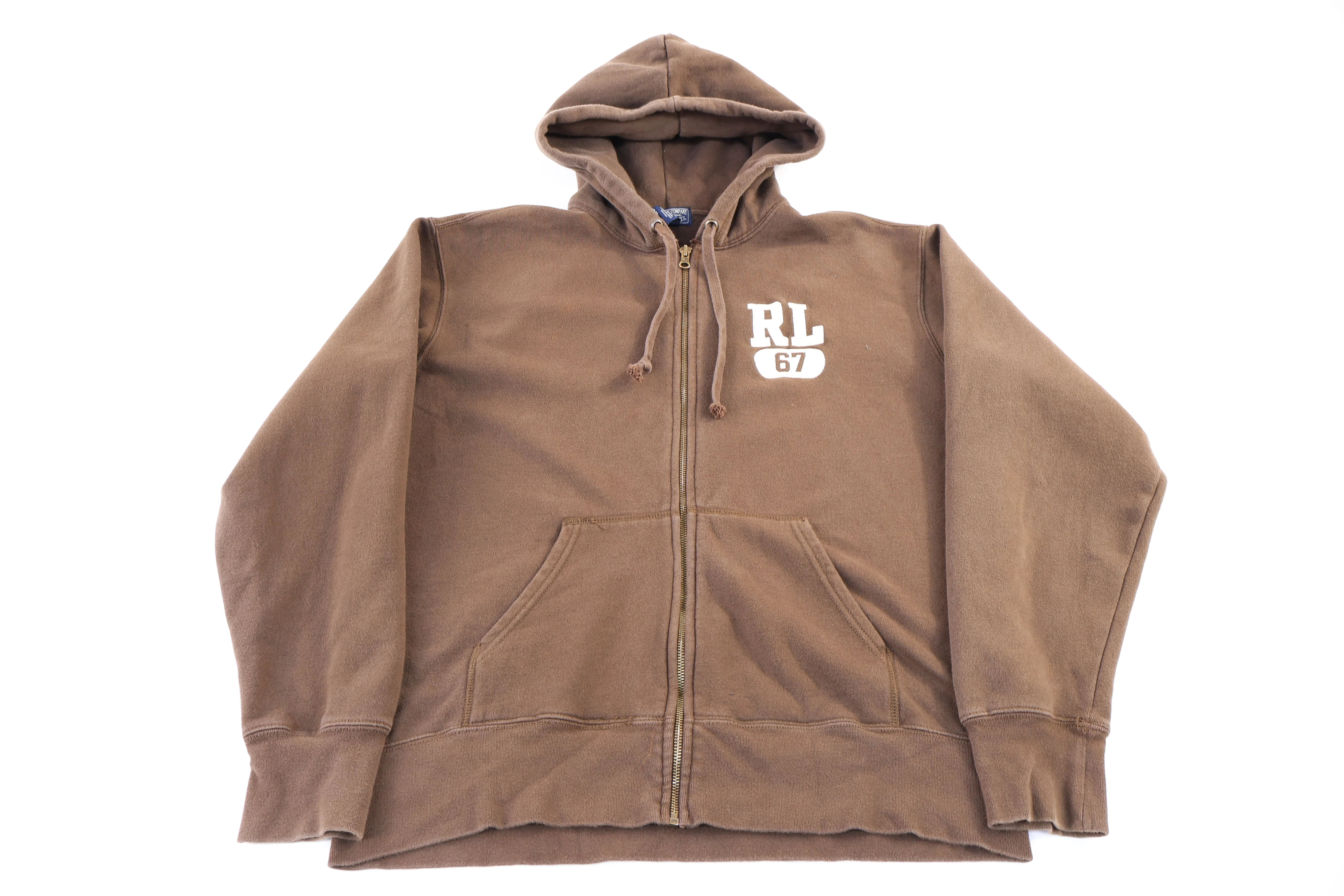 Polo Jeans Company Brown Full Zip Hoodie