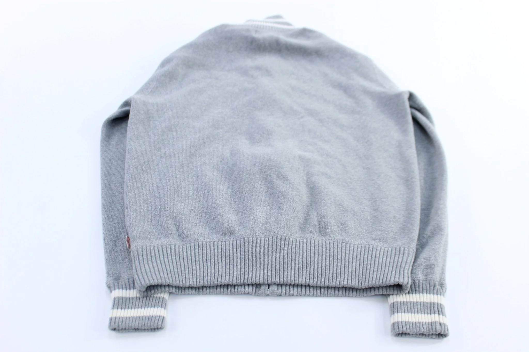 Polo Jeans Company Ralph Lauren Grey Full Zip Sweater - Image 2