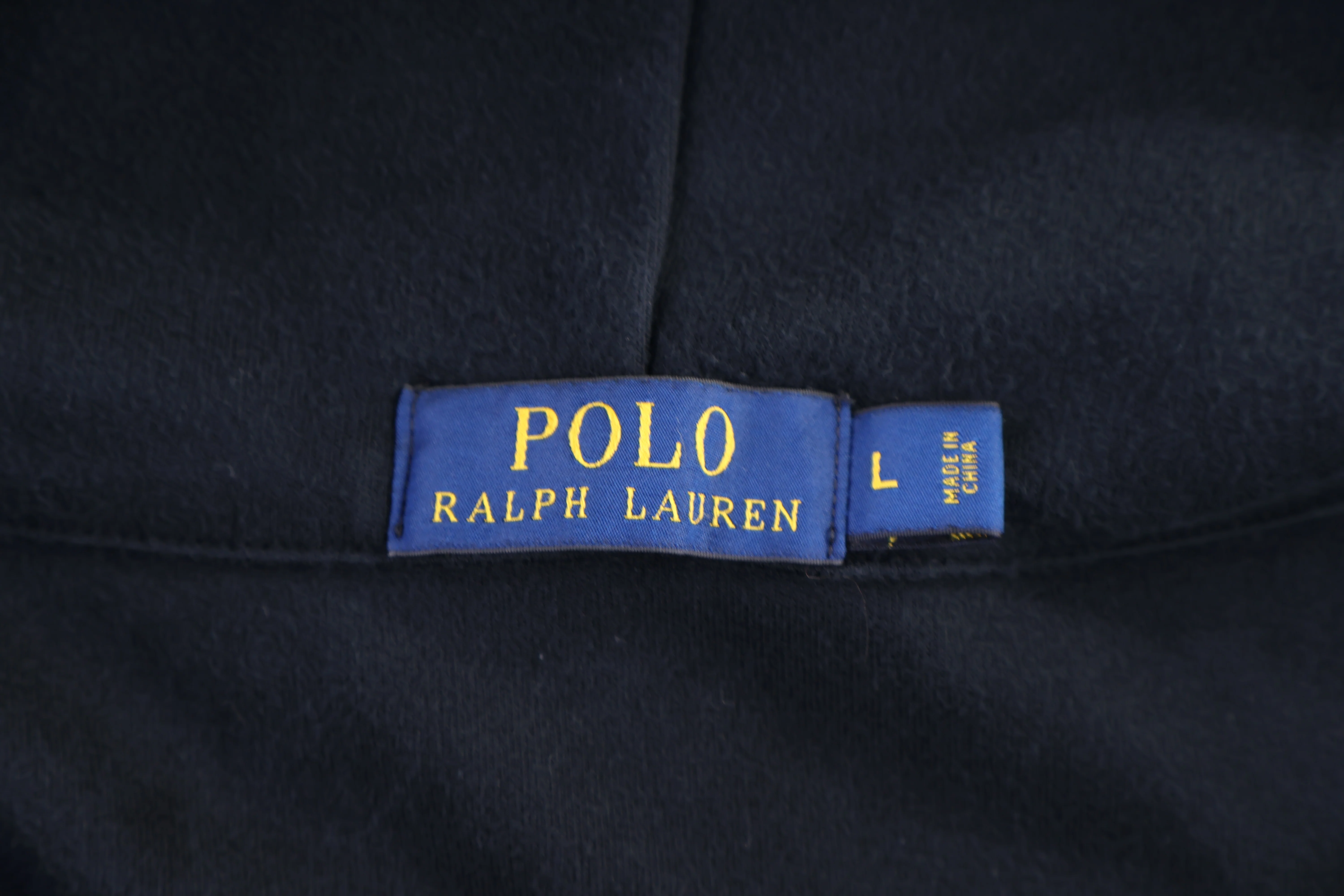 Polo Ralph Lauren Black Full Zip Jacket - Image 3