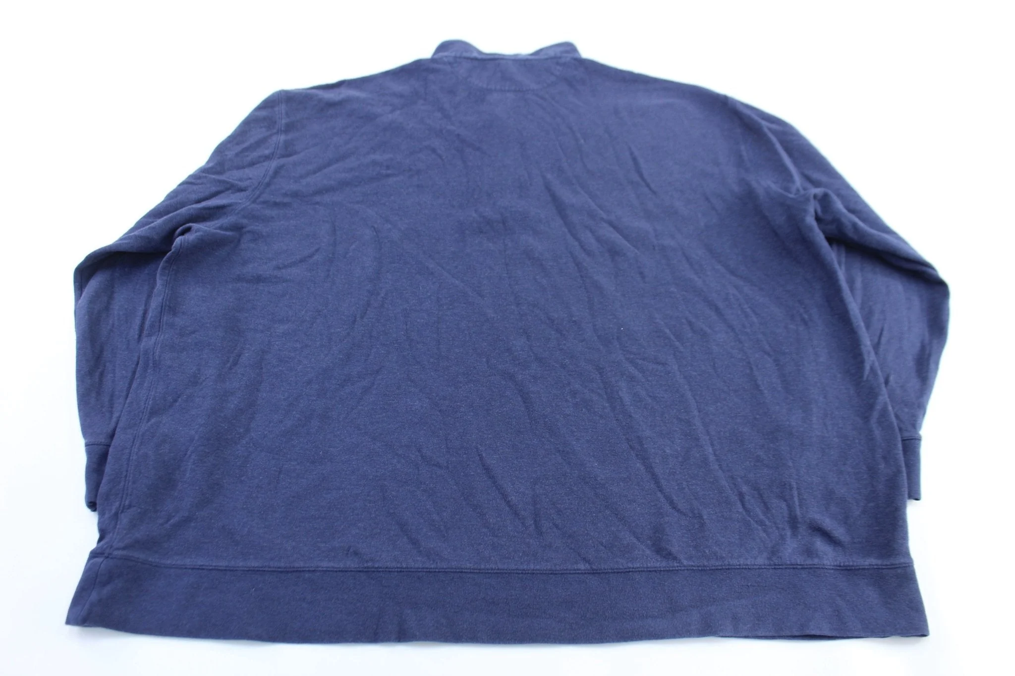 Polo Ralph Lauren Blue Pullover Zip Up Sweater - Image 2