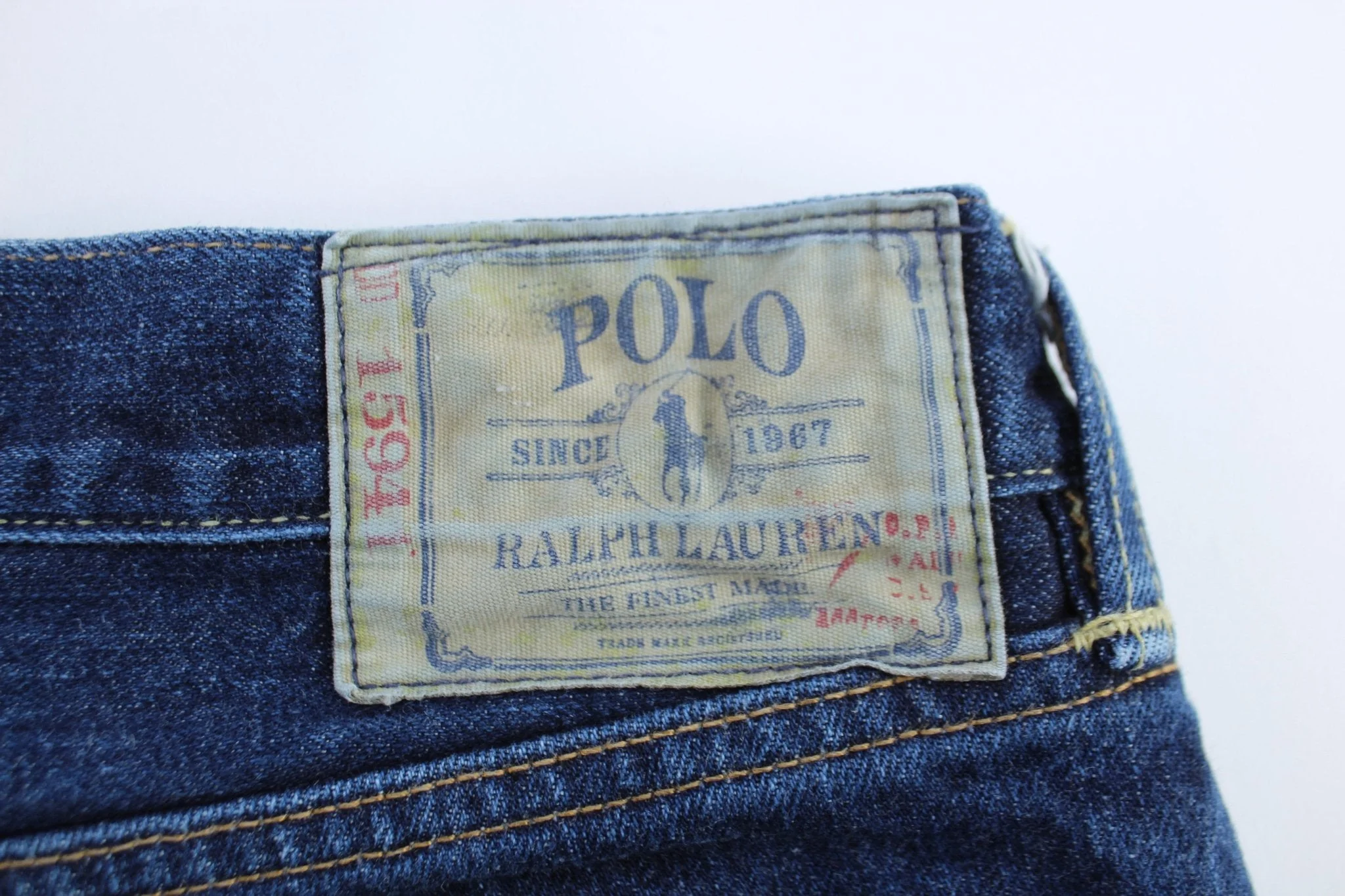 Polo Ralph Lauren Dark Blue Denim Jeans - Image 3