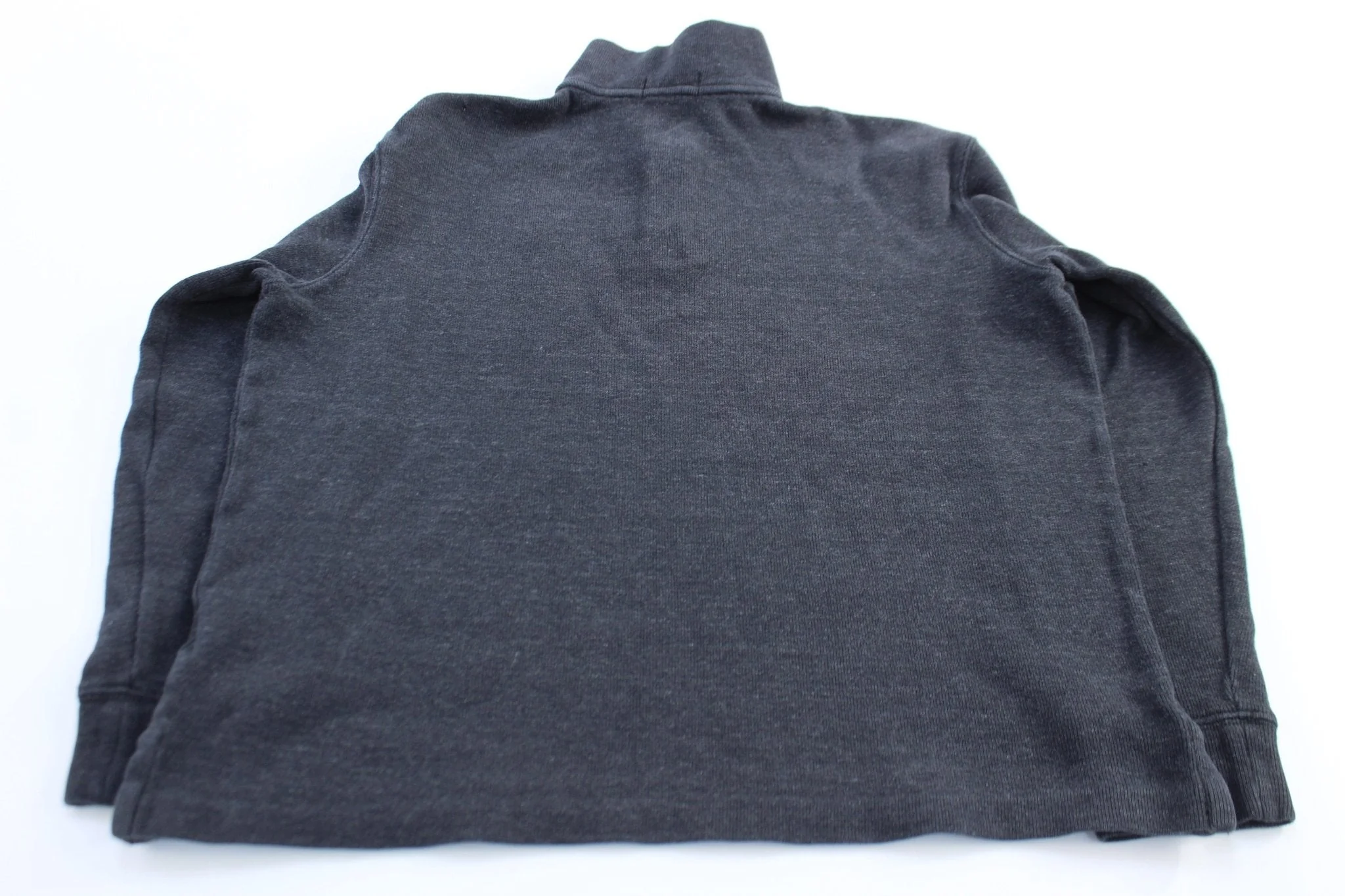 Polo Ralph Lauren Dark Grey Quarter Zip Sweater - Image 2