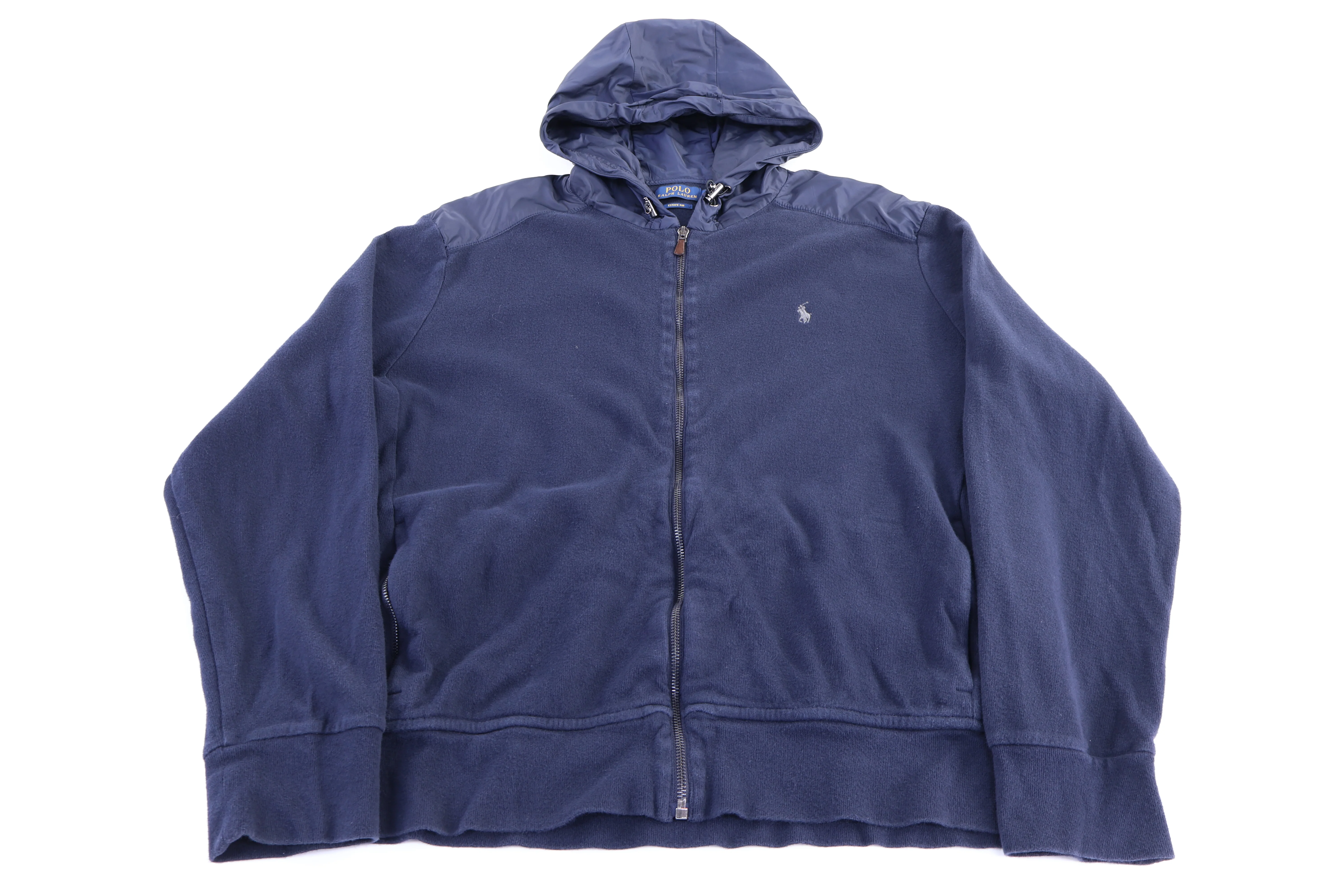 Polo Ralph Lauren Embroidered Logo Blue Full Zip Hoodie