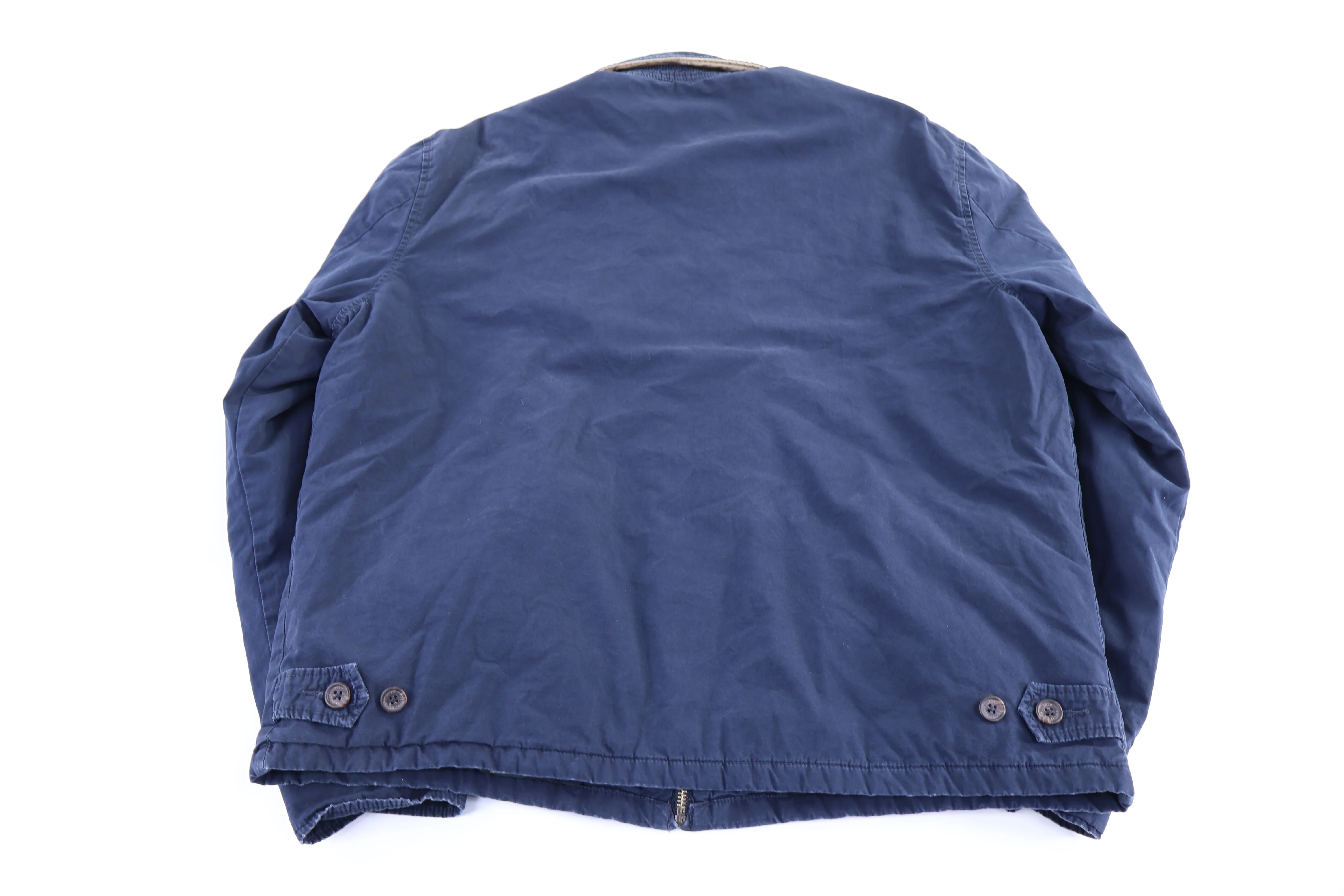 Polo Ralph Lauren Embroidered Logo Blue Full Zip Jacket - Image 2