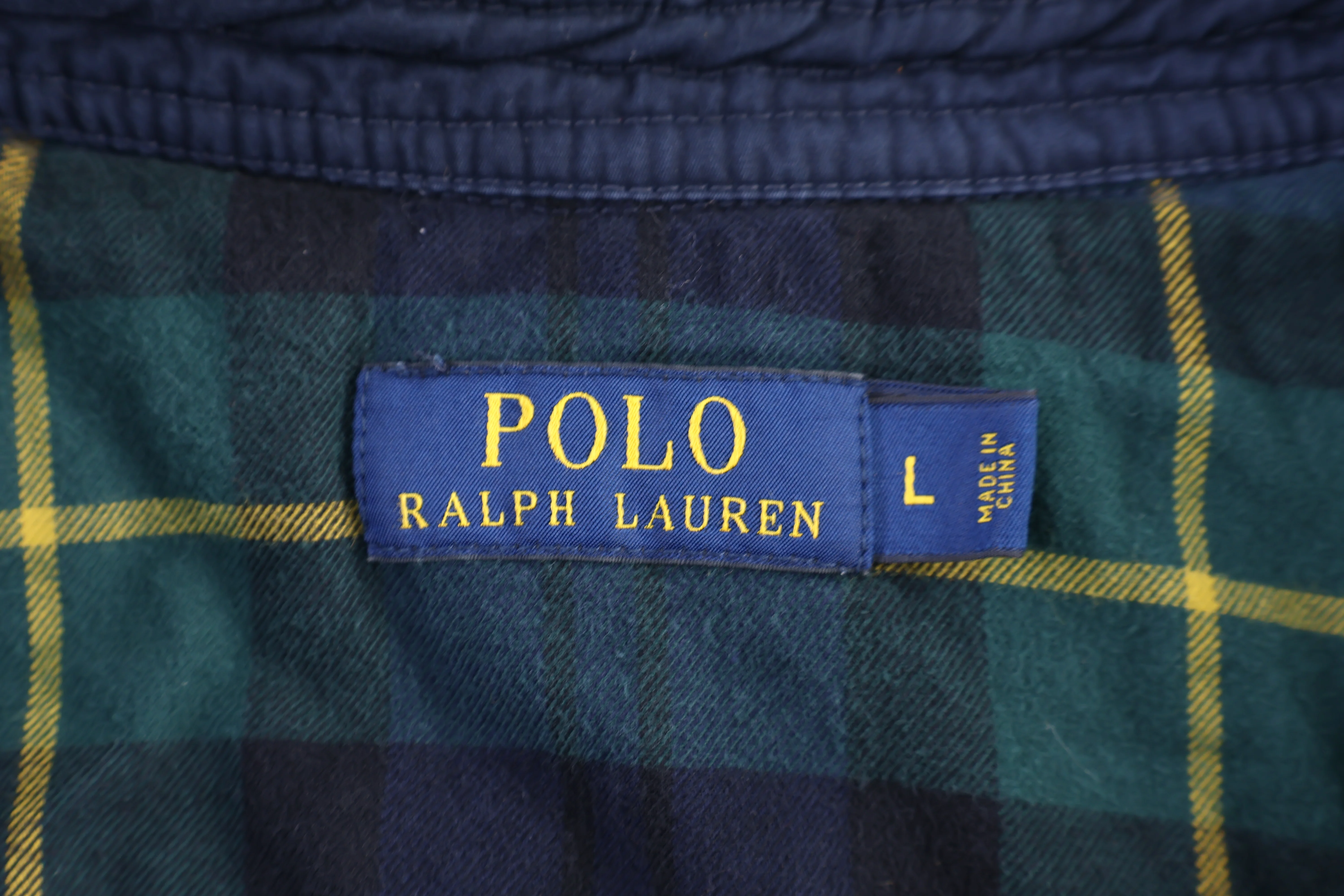 Polo Ralph Lauren Embroidered Logo Blue Full Zip Jacket - Image 3