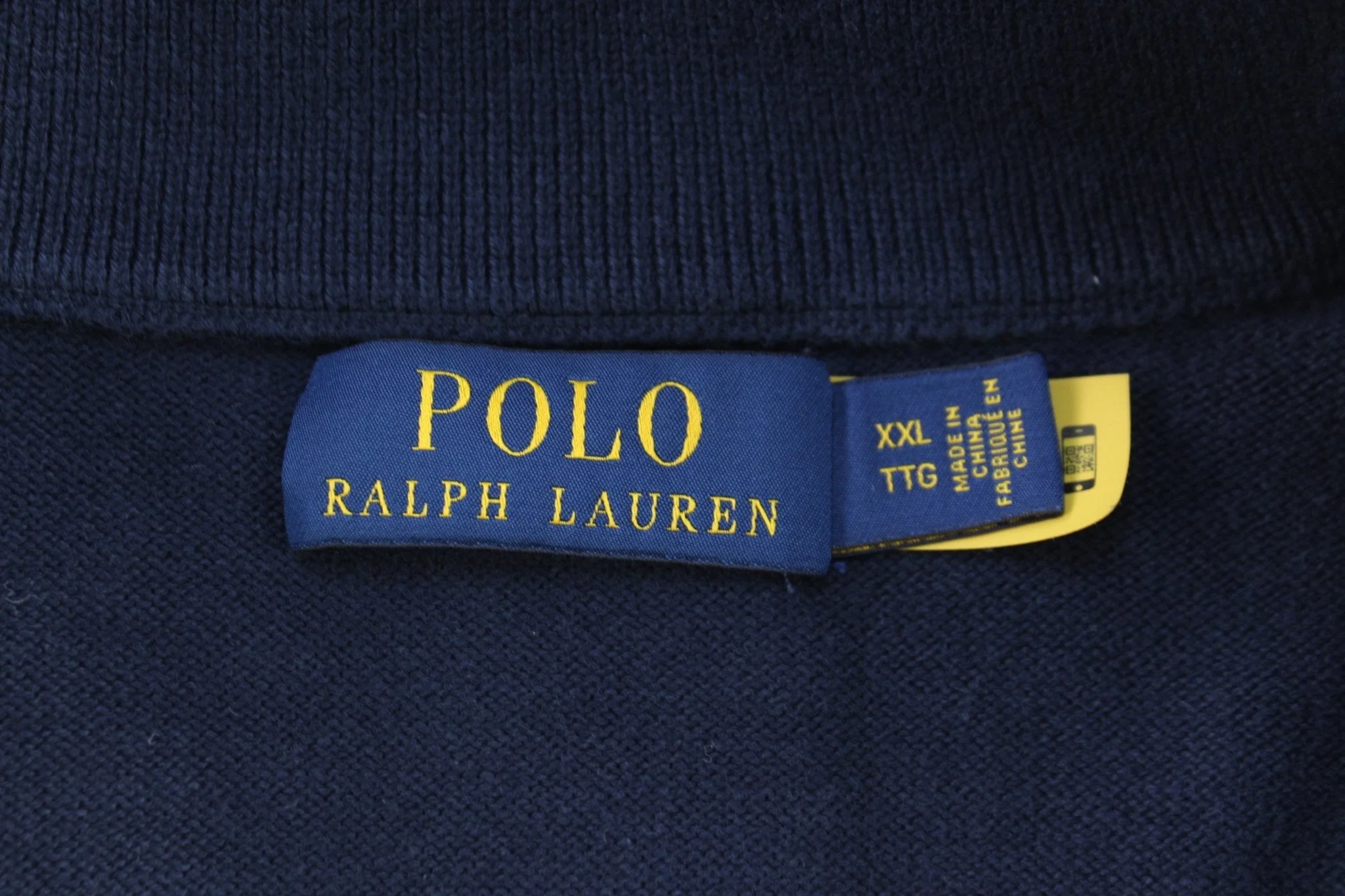 Polo Ralph Lauren Embroidered Logo Blue Full Zip Vest - Image 3