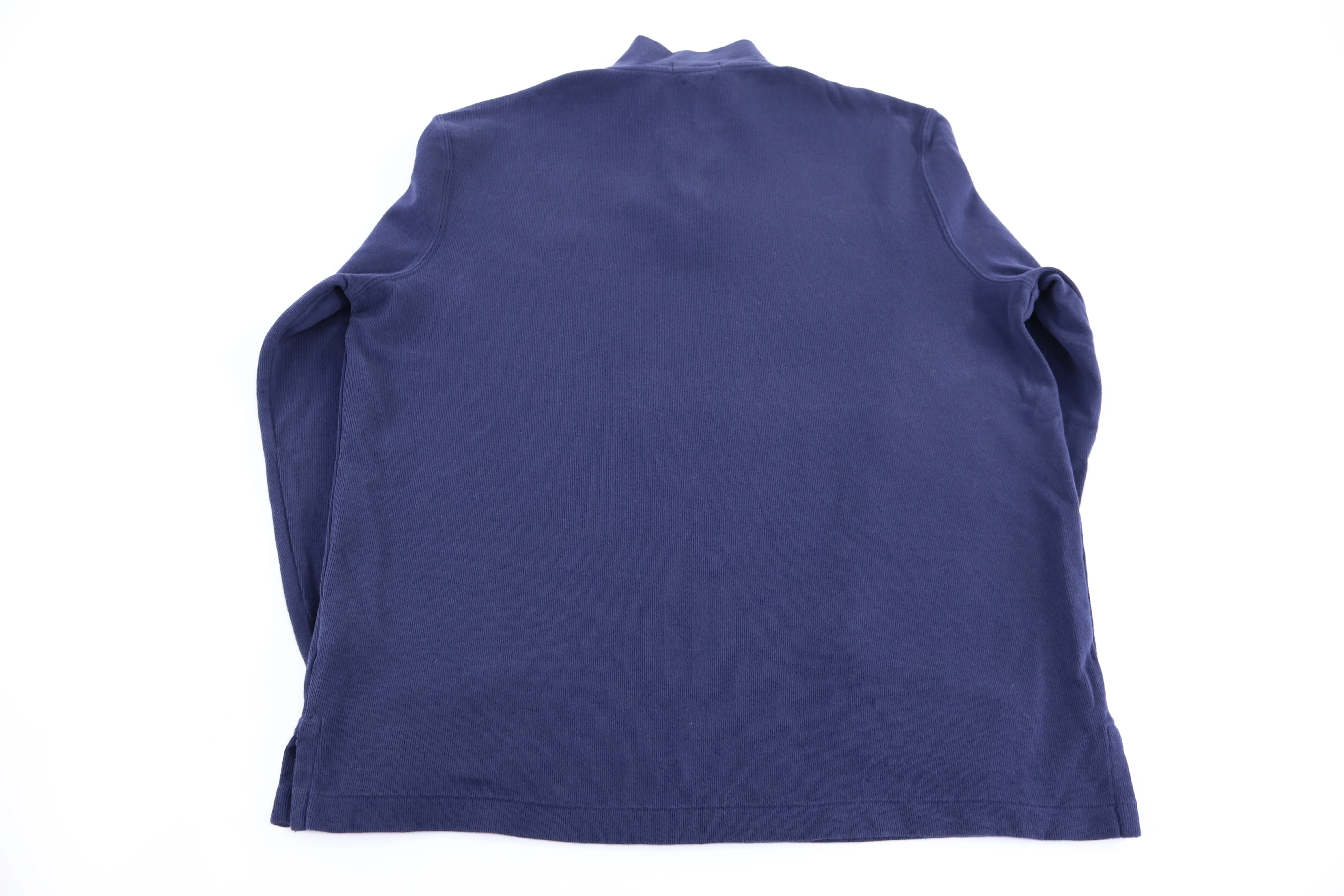 Polo Ralph Lauren Embroidered logo Blue Quarter Zip Sweater - Image 2