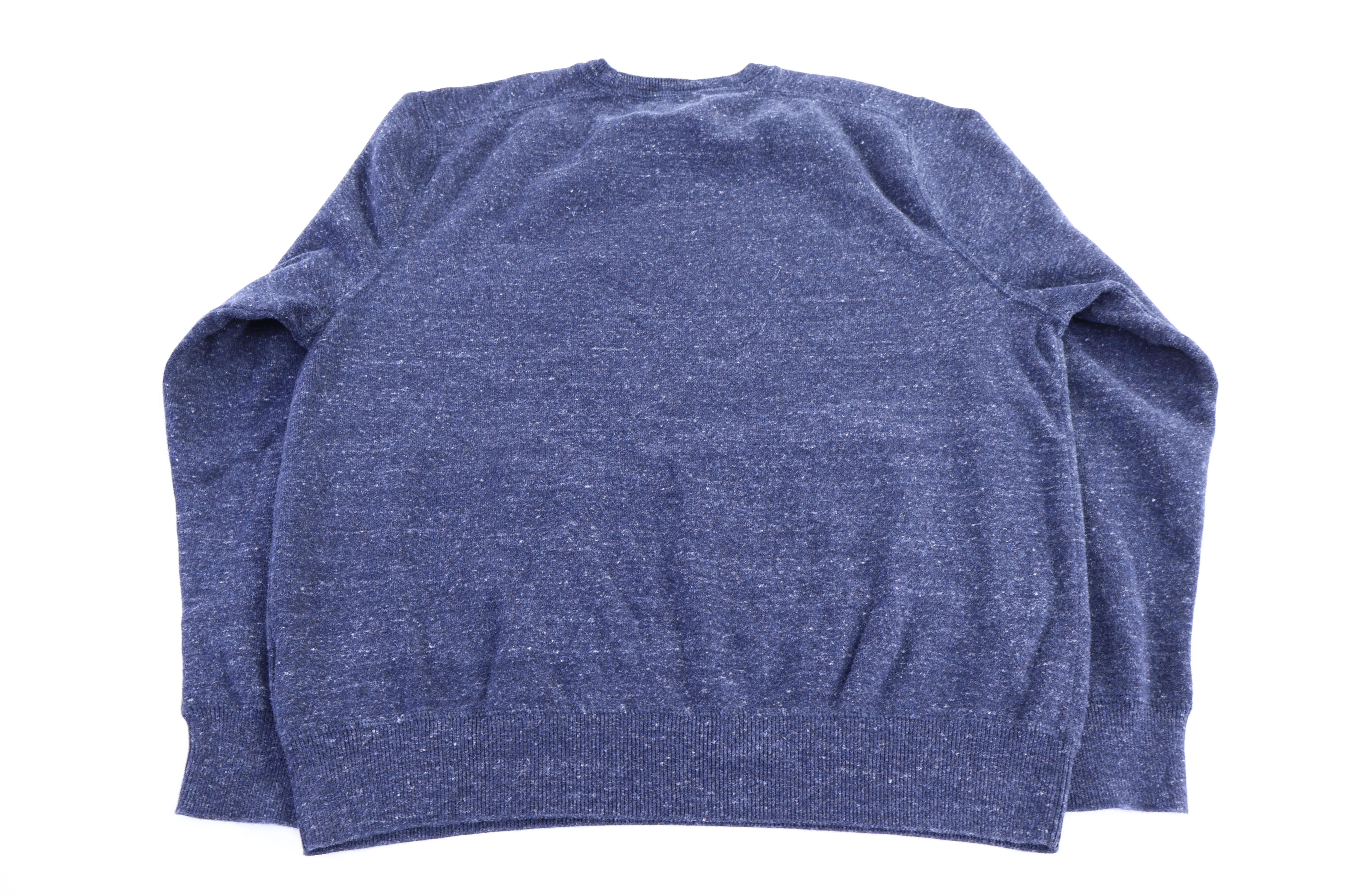 Polo Ralph Lauren Embroidered Logo Blue Sweater - Image 2