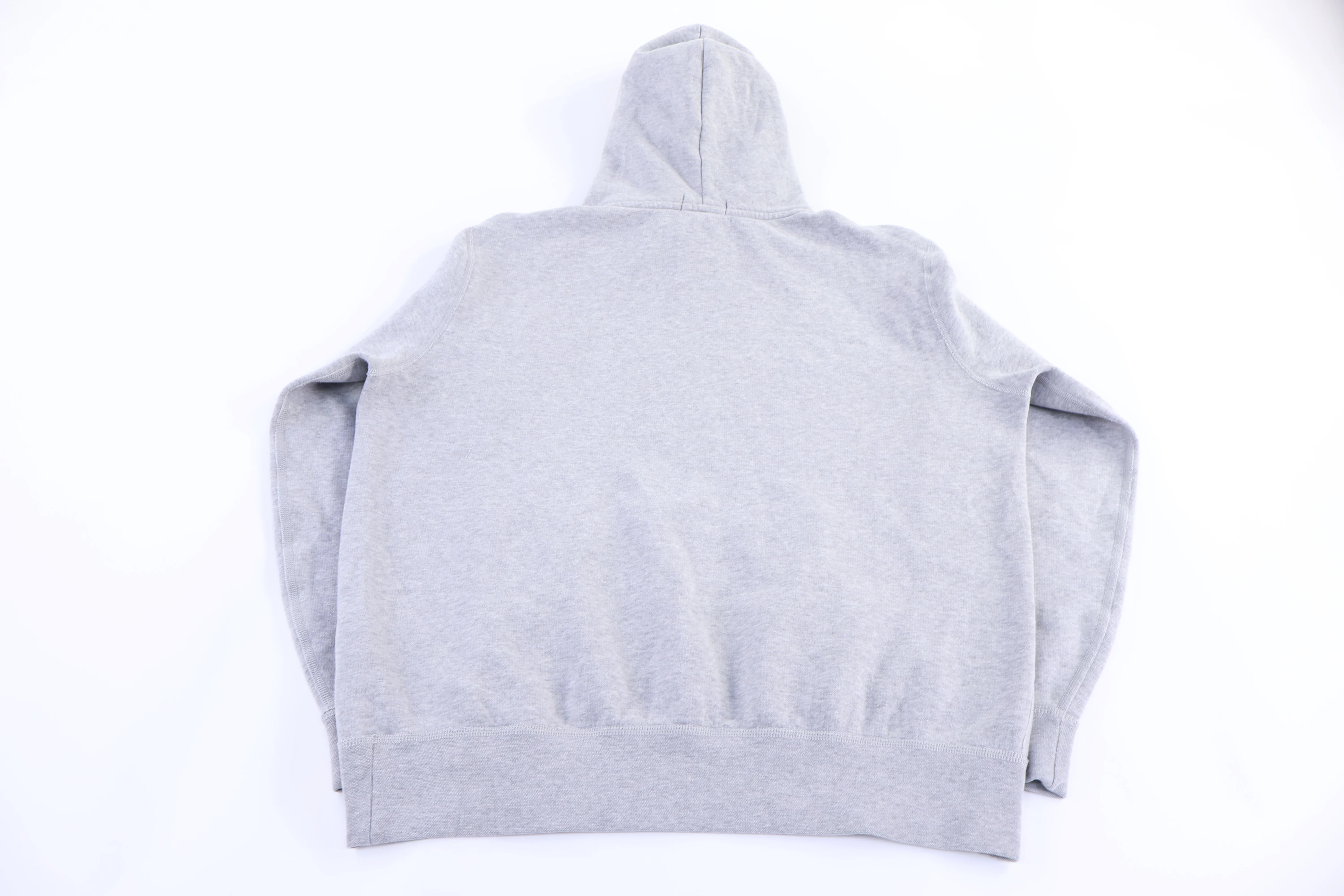 Polo Ralph Lauren Embroidered Logo Grey Pullover Hoodie - Image 2